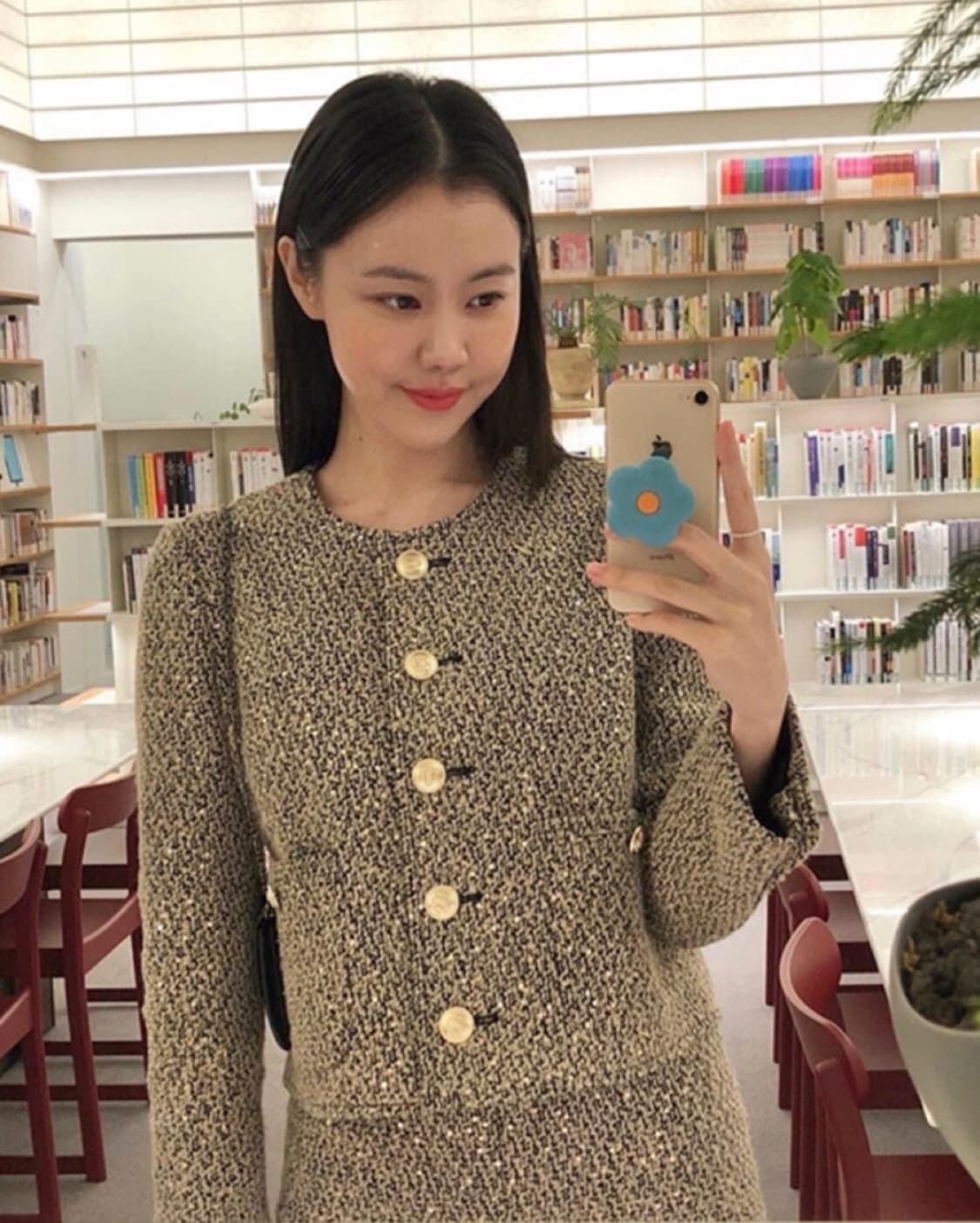 이바나헬싱키 트위드 셋업 새상품 상품이미지1