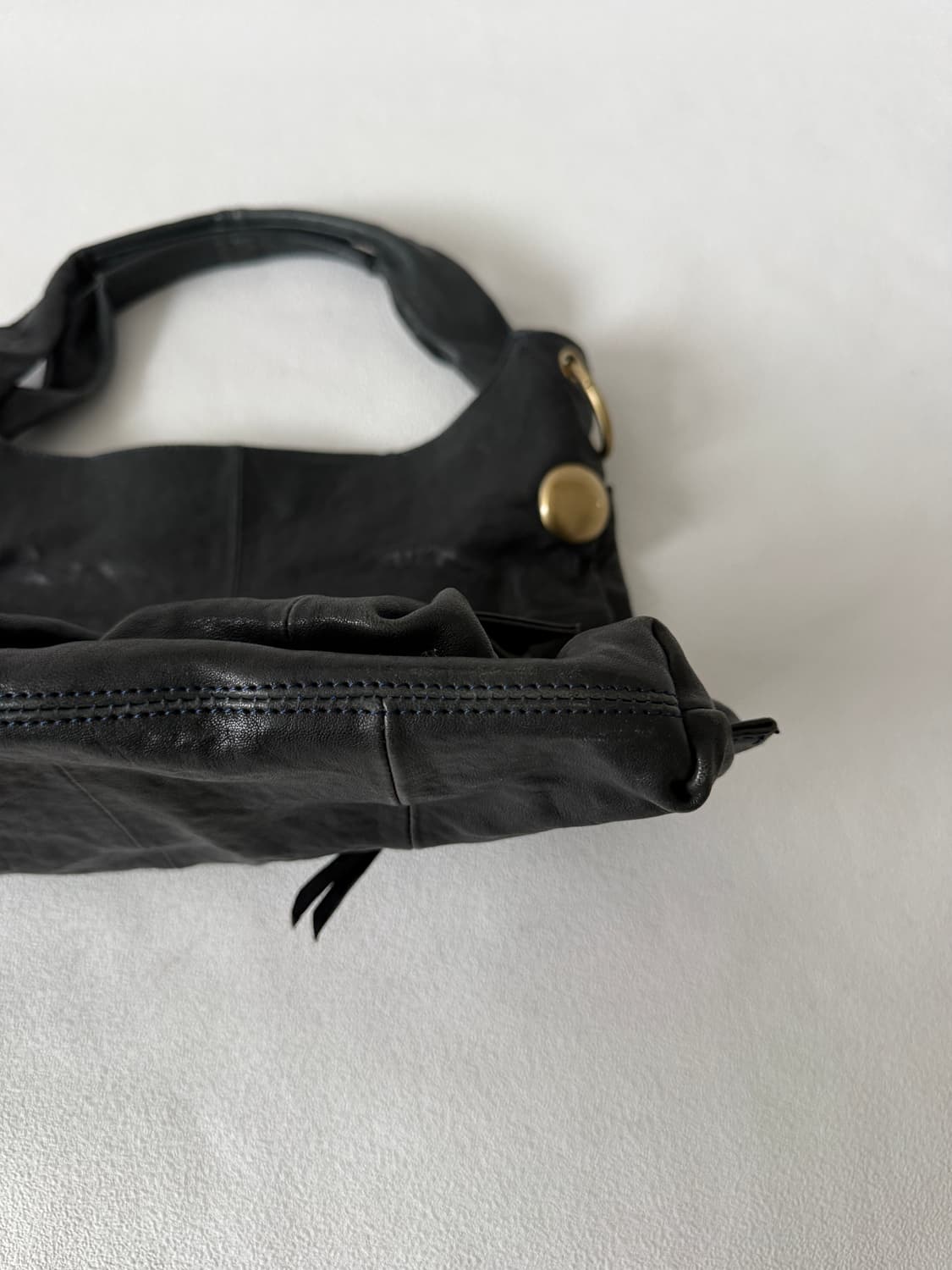 Pre owned 레더 토트 숄더백 상품이미지4