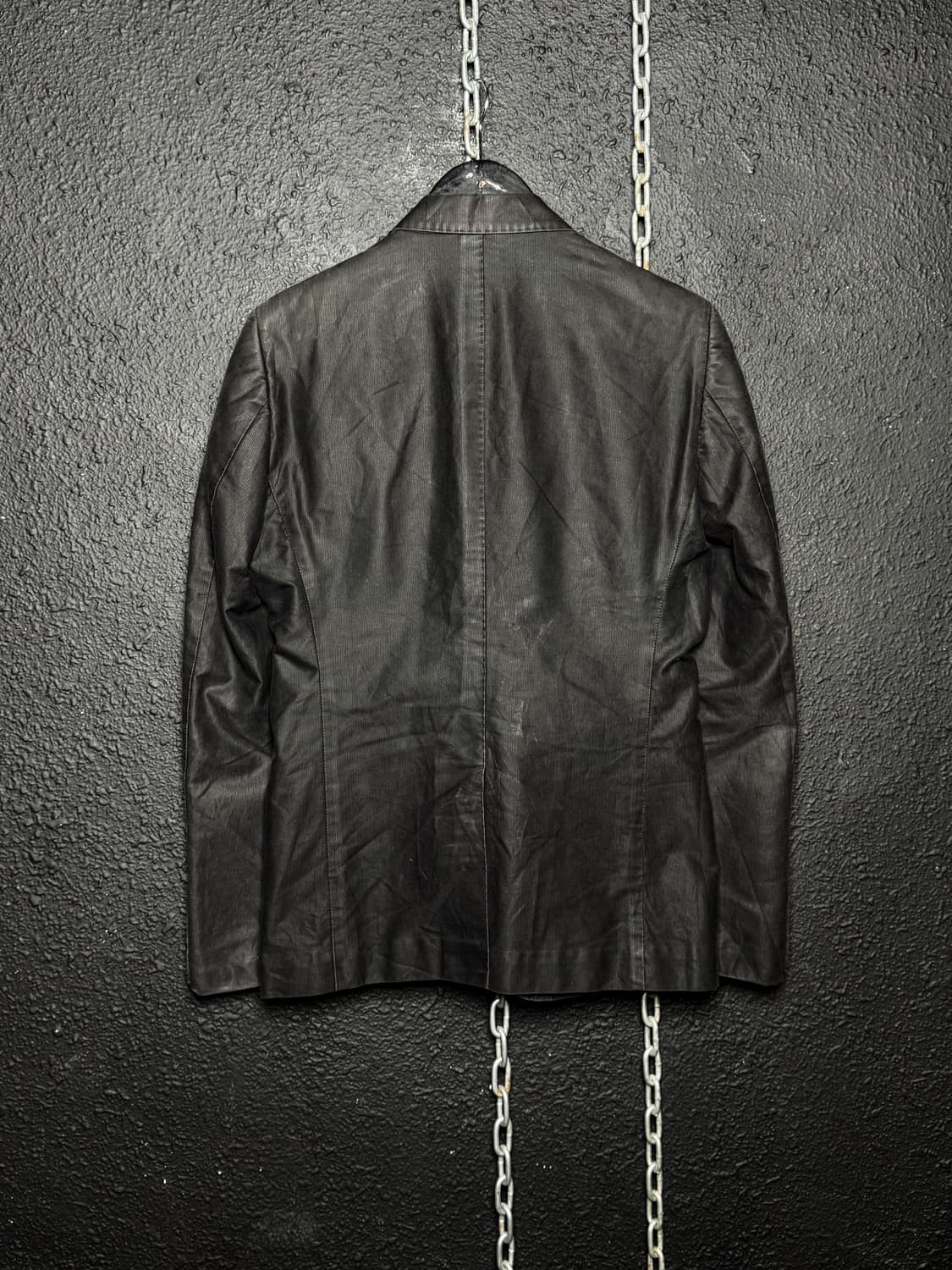 Wax Coating 2-Button Blazer 상품이미지9