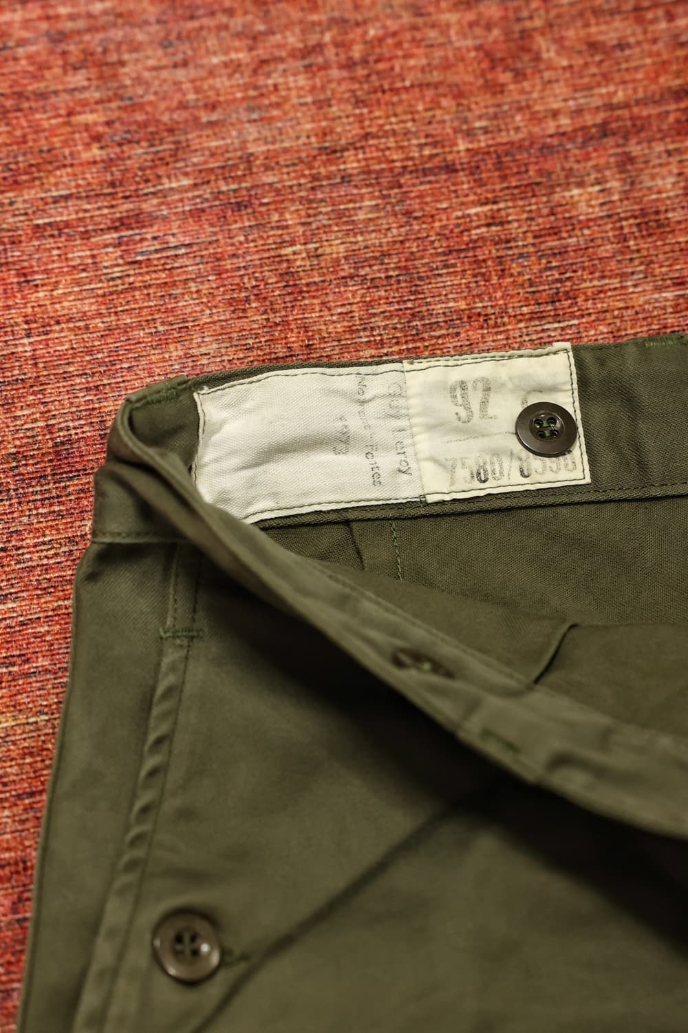 빈티지 밀리터리 프랑스군 필드팬츠 판매 상품이미지7