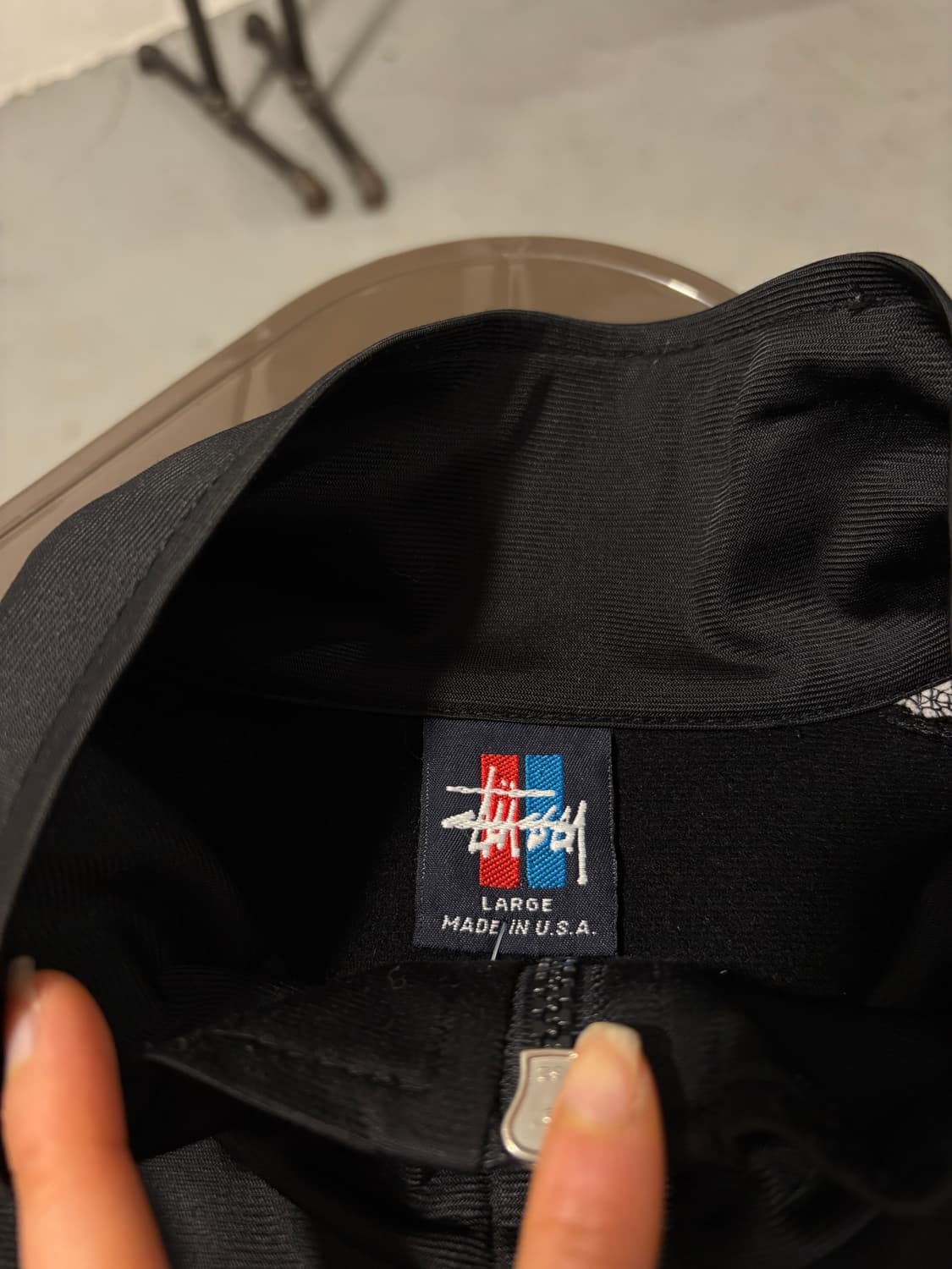 스투시 90‘s 빅로고 져지 상품이미지7