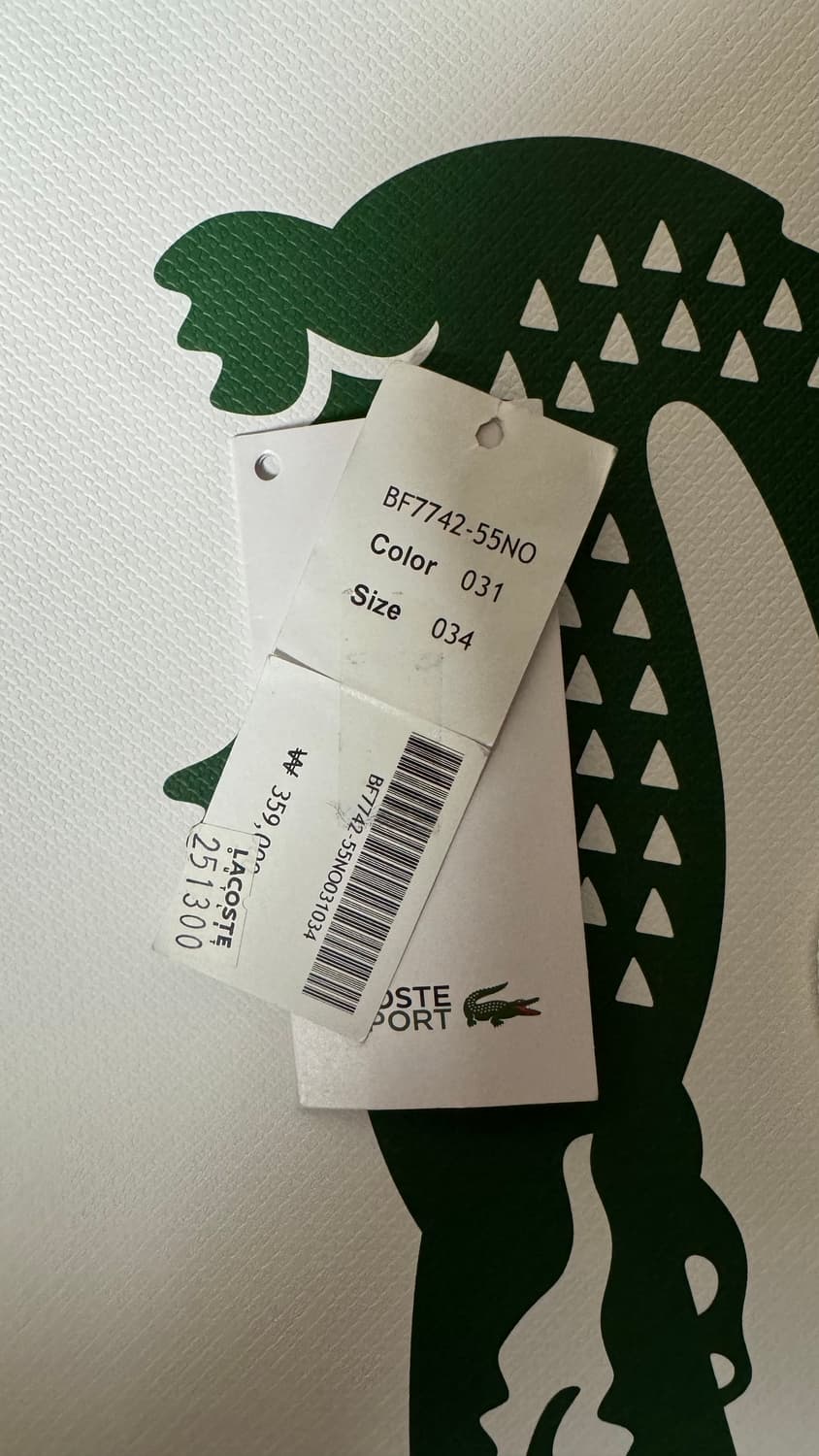 급처, 새제품) 라코스테 경량 패딩 상품이미지6