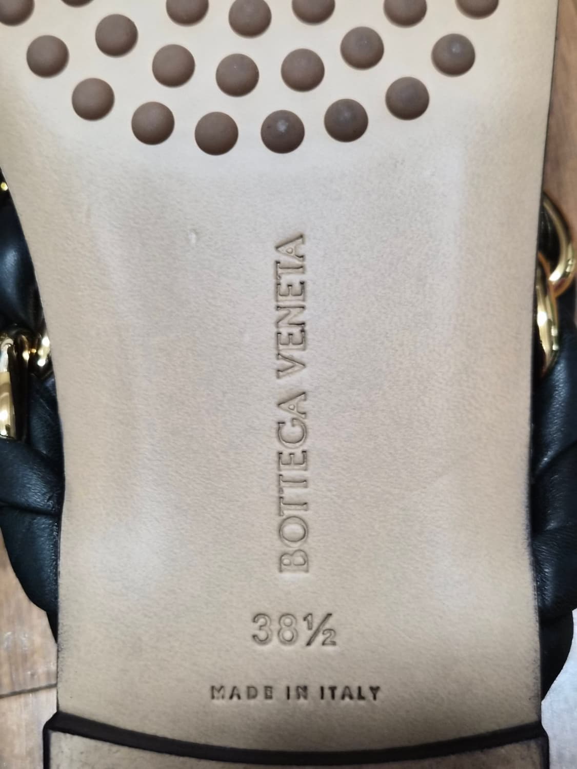 (정품) 보테가베네타 나파가죽 슬리퍼 36.5 (명품 샌들 여자 신발) 상품이미지8