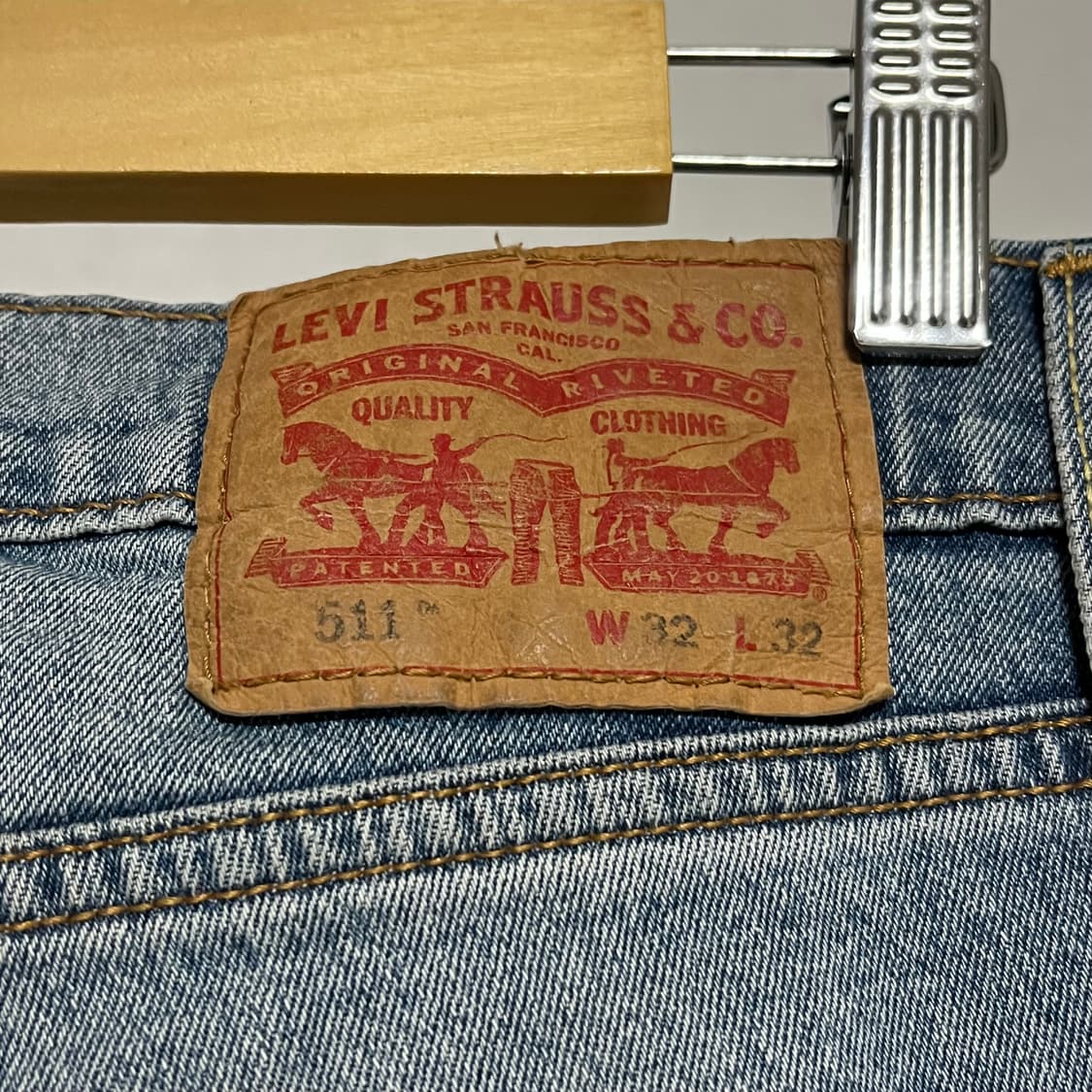 리바이스 511 데님 팬츠 L 상품이미지3