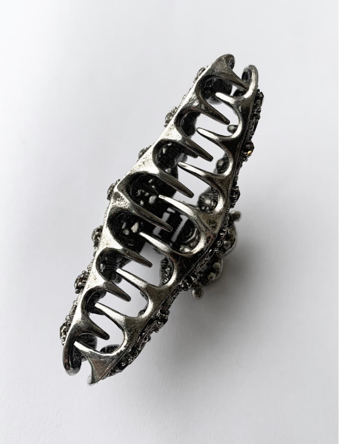 🌃도시의 밤을 닮은 집게핀 grayish hair clip 상품이미지4