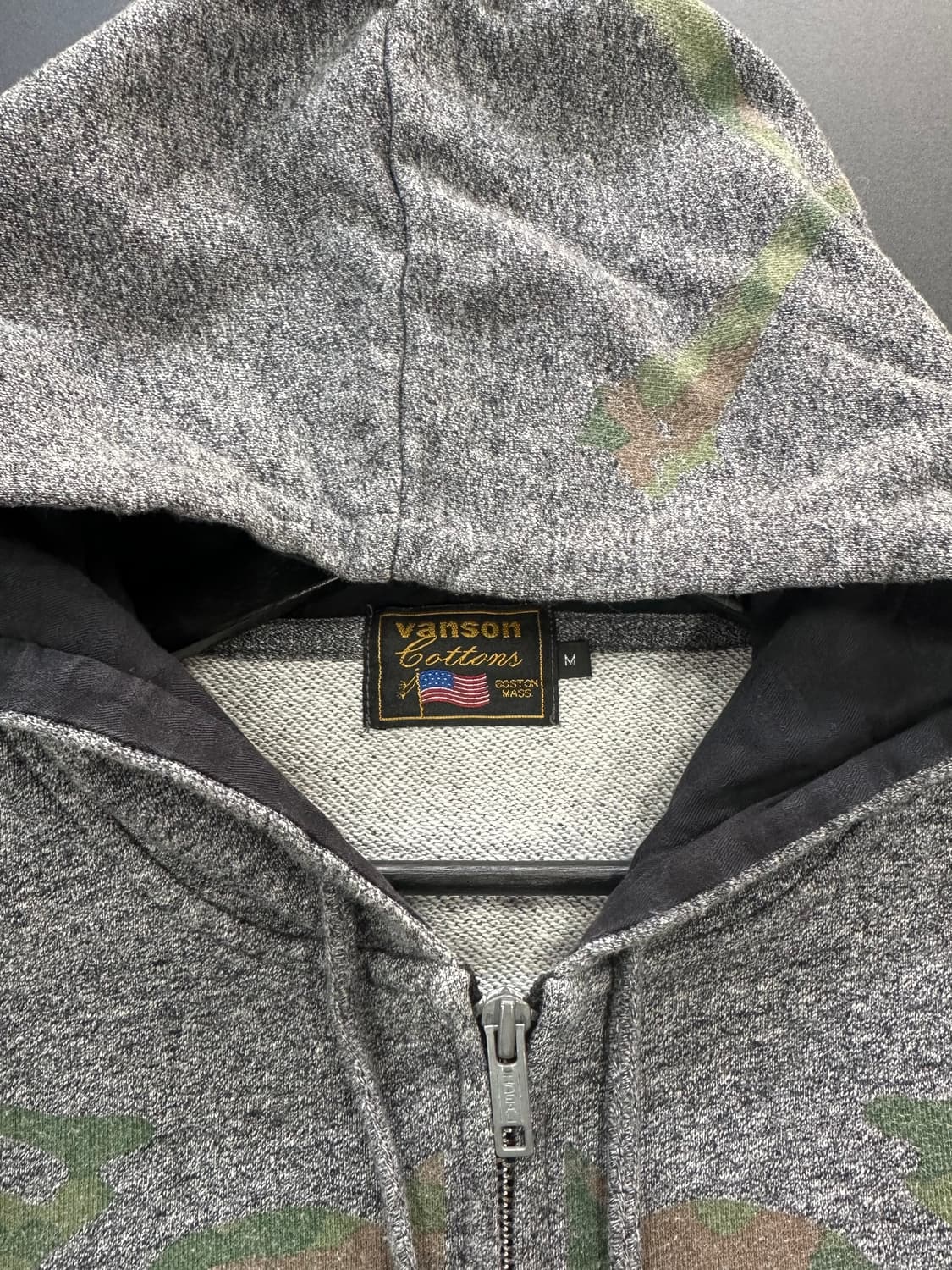 벤슨 카모 본 스켈레톤 후드집업 상품이미지7