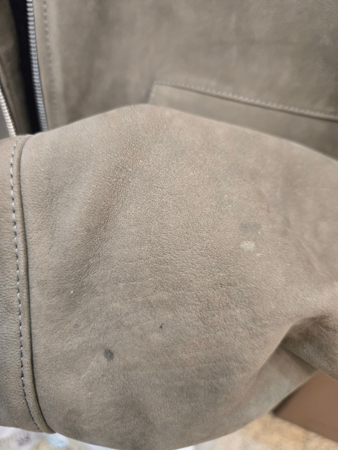 질스튜어트 뉴욕 남성 천연가죽 라이더/블루종 자켓  상품이미지7