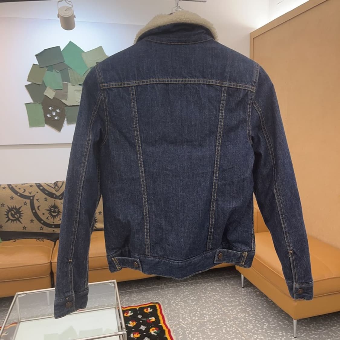 리바이스 빈티지 쉐르파 양털 데님자켓 XS C08001 상품이미지4