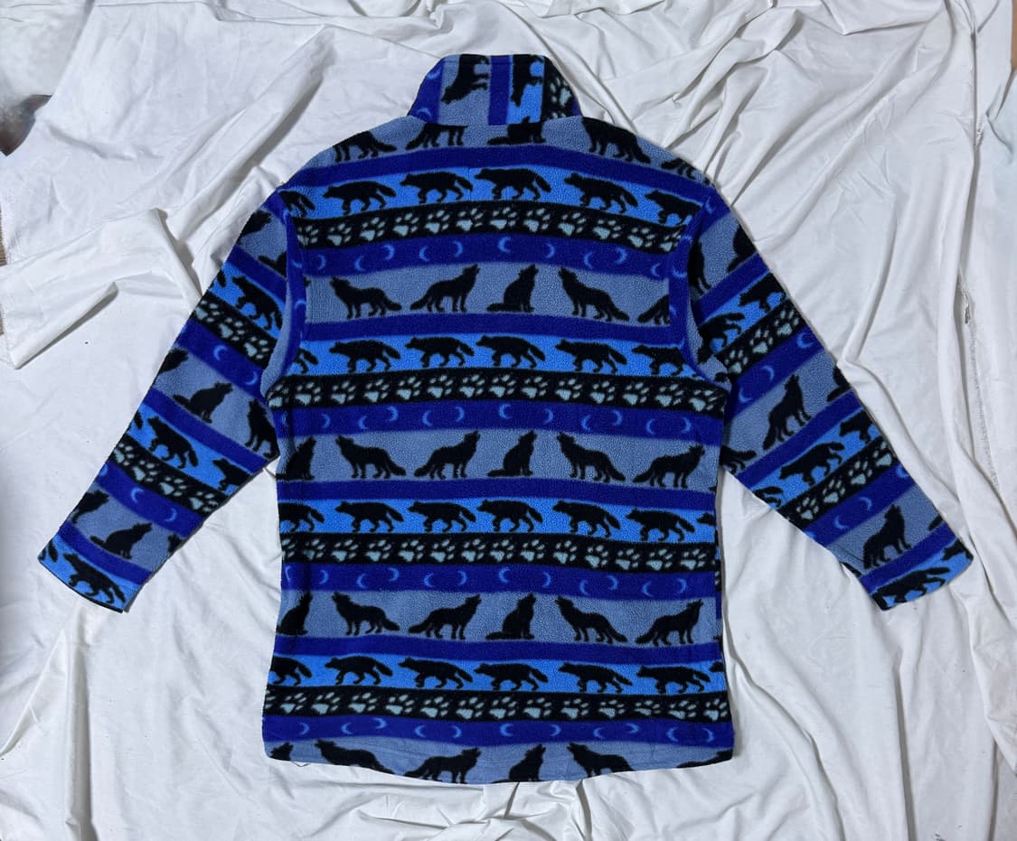 잭 울프스킨 폴라텍 플리스 반집업 상품이미지2