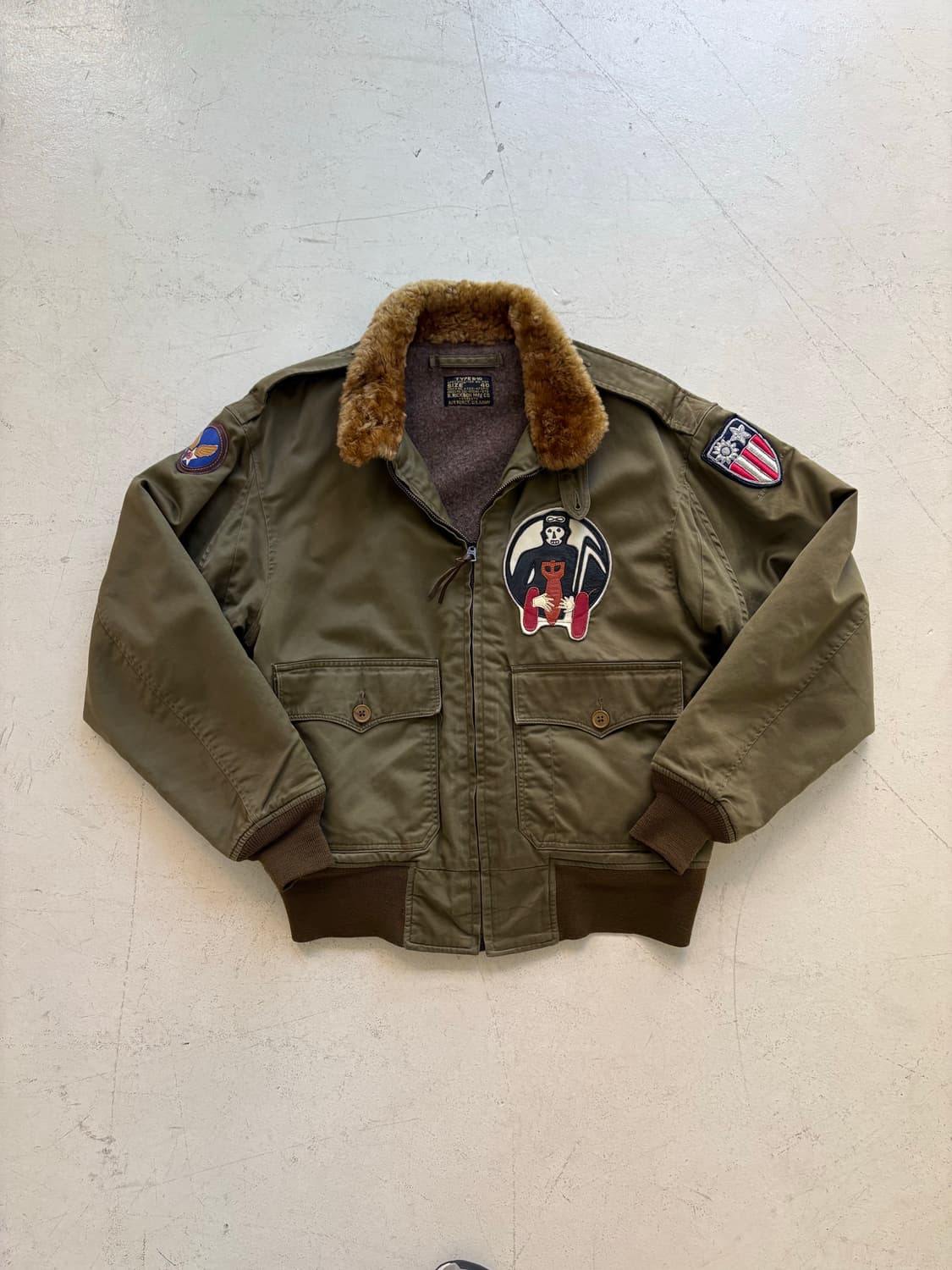 Buzz Rickson B-10 Flight Jacket. 상품이미지1