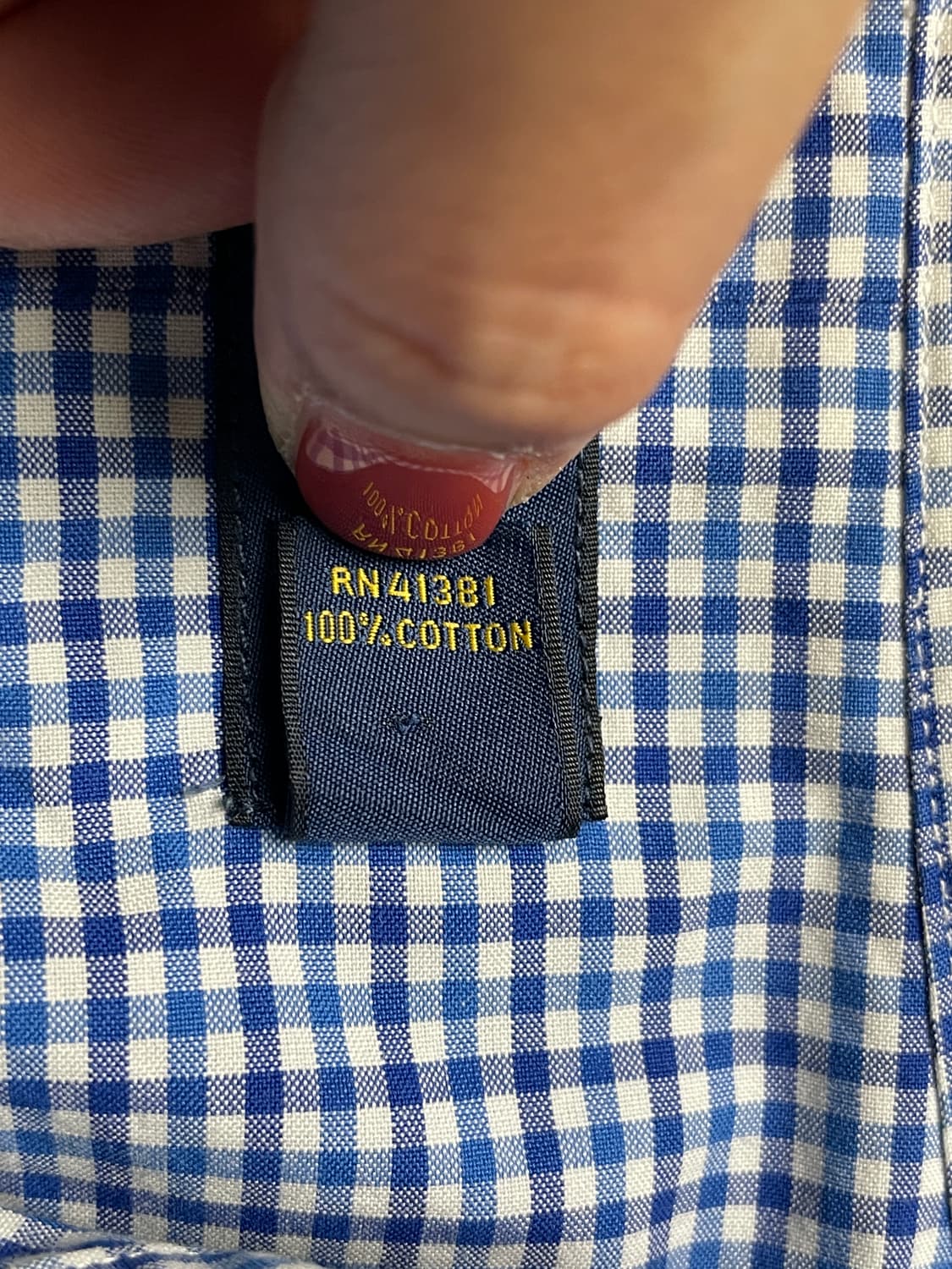 RALPH LAUREN 랄프로렌 빈티지 체크 코튼셔츠 상품이미지10