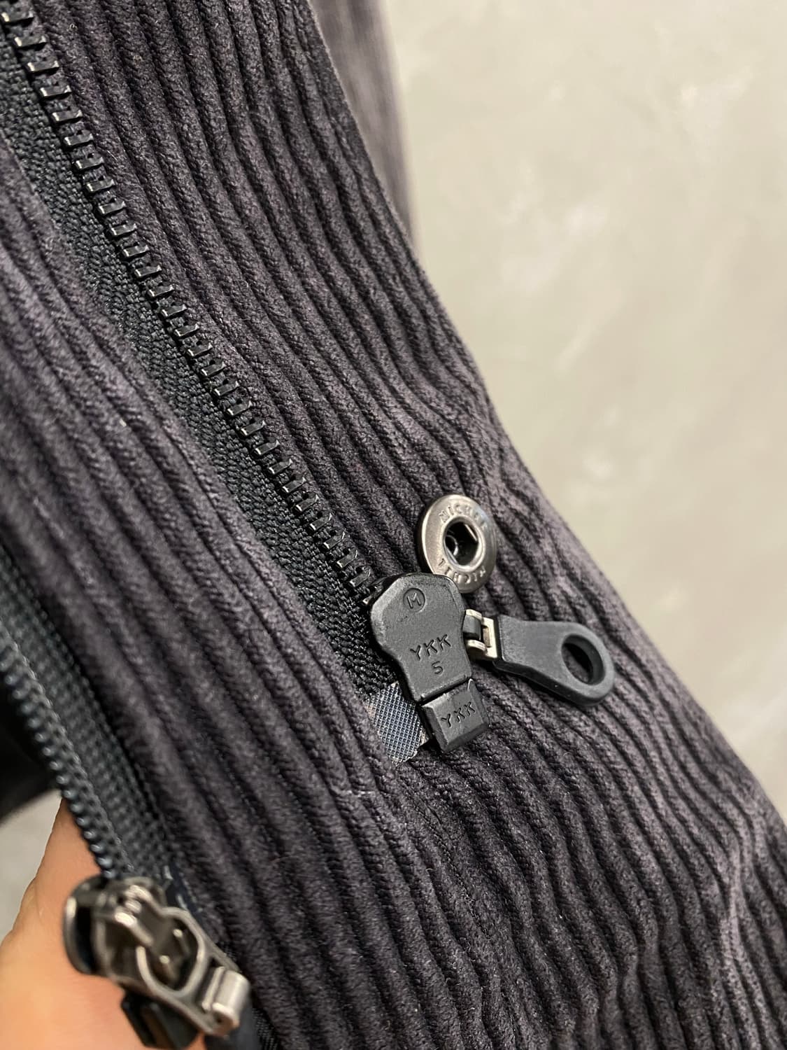 [L] Intermezzo 인터메조 그레이 코듀로이 자켓 상품이미지5