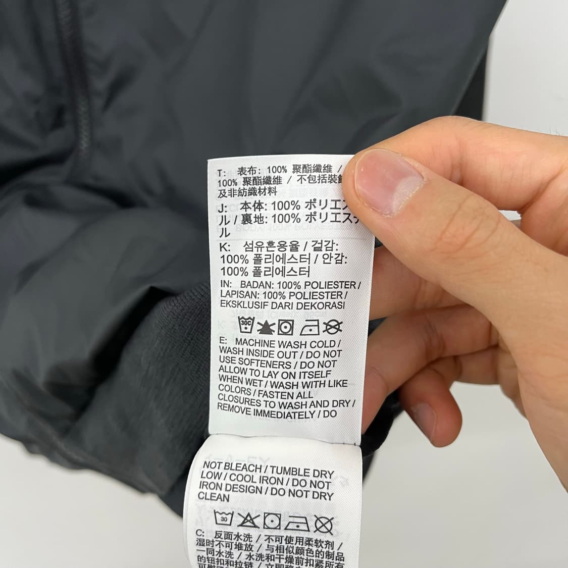 나이키 빈티지 윈드러너 자켓 블랙 남성M 상품이미지9