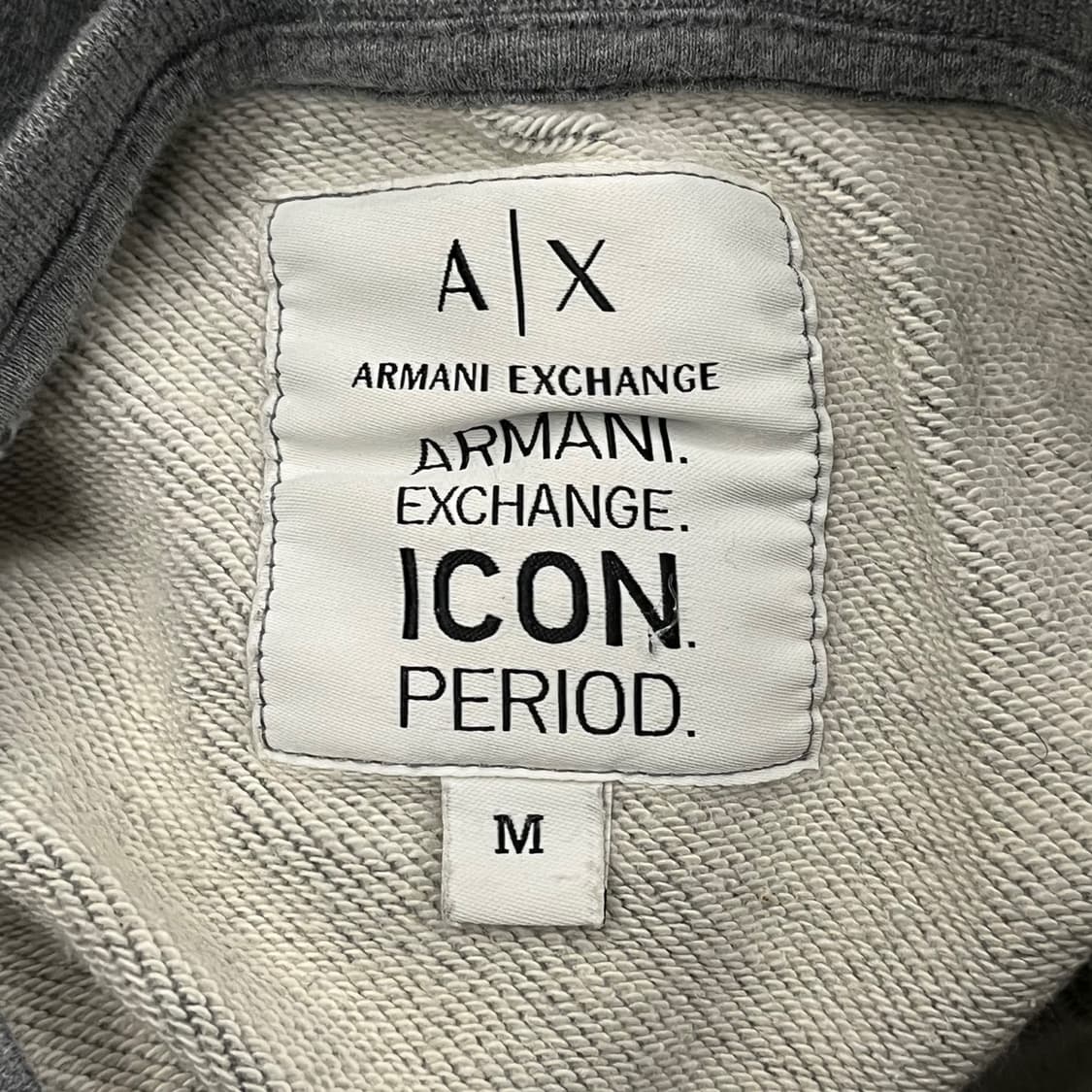 [정품/M] A|X 아르마니 익스체인지 맨투맨 그레이 b16 상품이미지5
