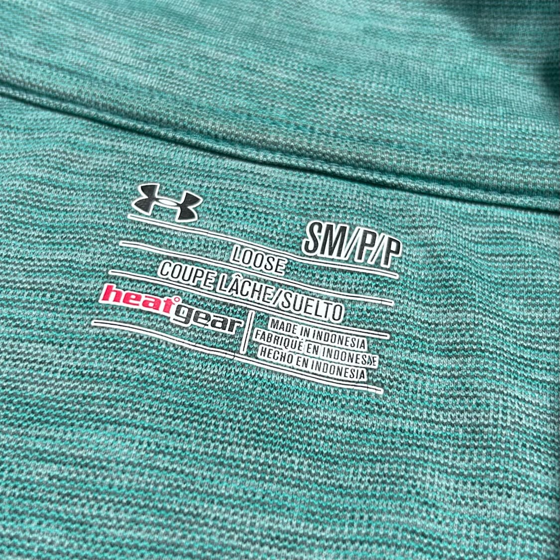 [M] Underarmour 언더아머 우먼즈 민트 반집업 기능성 티셔츠 상품이미지5