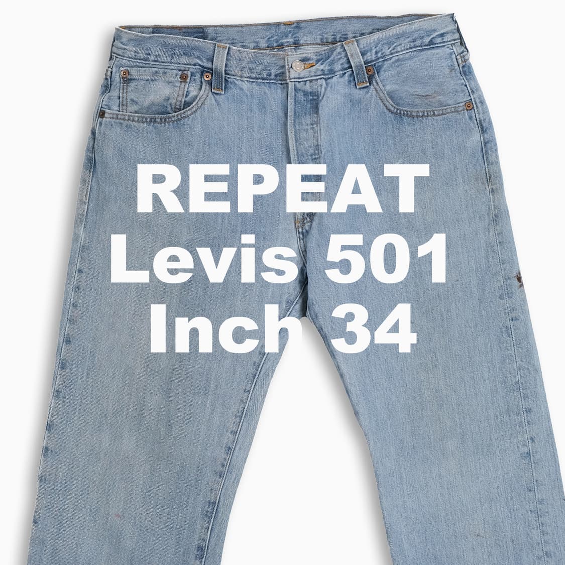 빈티지 리바이스 501 연청 34 인치 LV50136542 상품이미지1