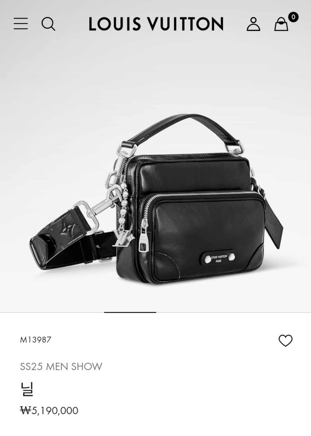 루이비통 쇼라인 퍼렐 한정판 원핸드 닐 토트 크로스백  상품이미지4