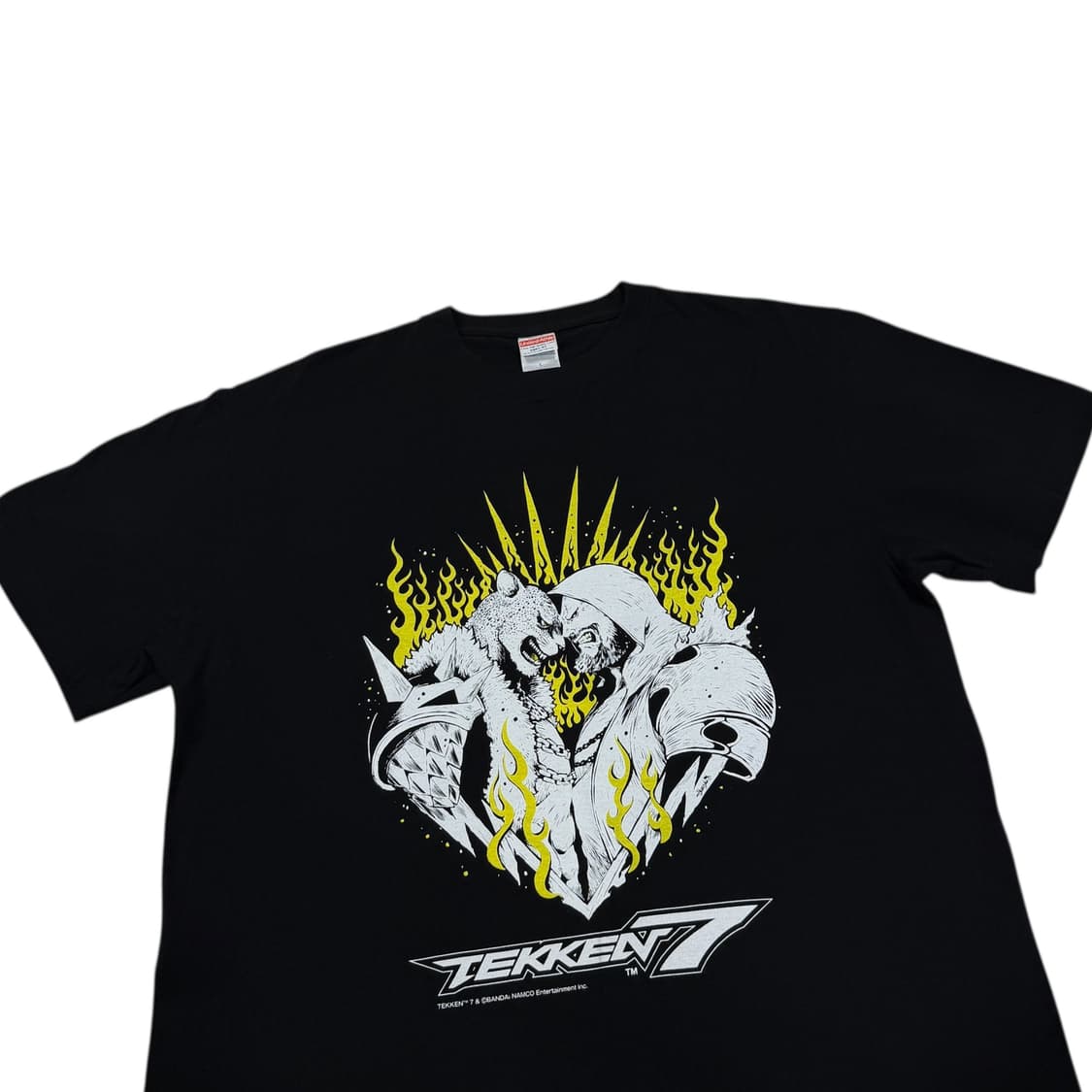 철권7 빈티지 반팔 티셔츠 블랙 L 상품이미지2