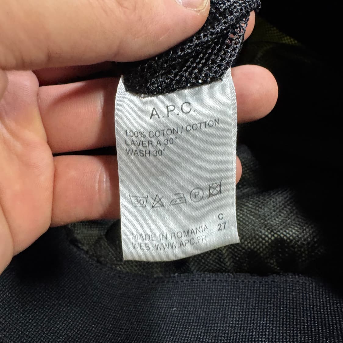 A.P.C. 아페쎄 카키 MA-1 블루종 상품이미지6