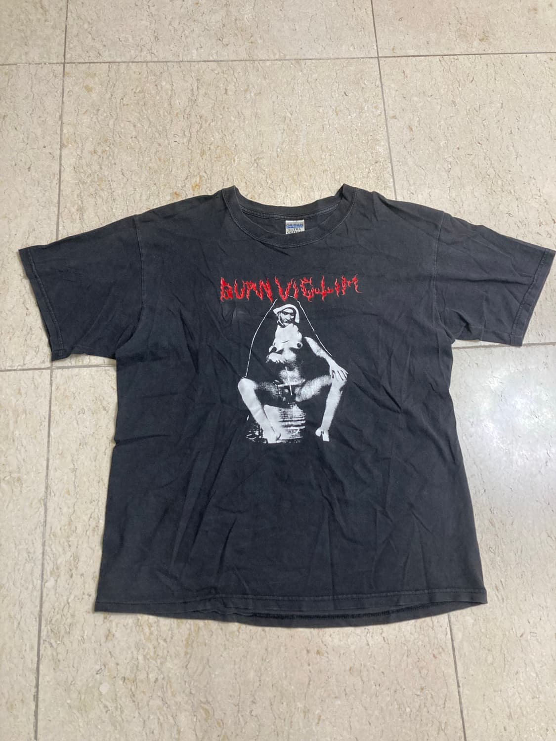 VTG RARE Burn victim tee 상품이미지1