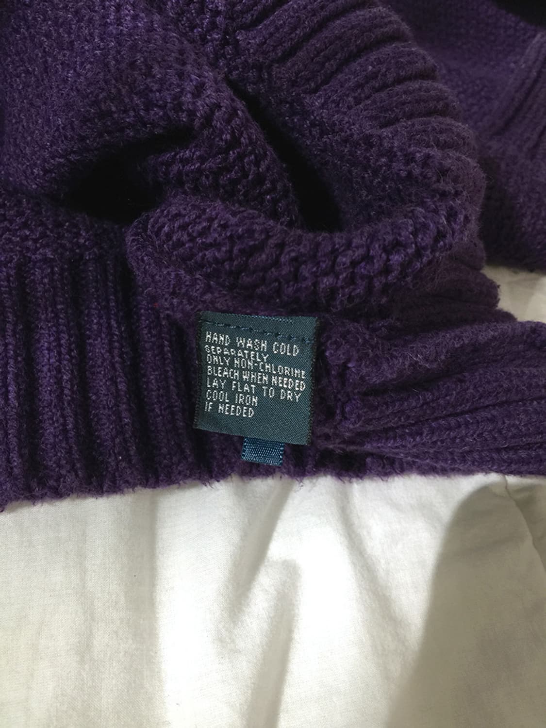 (MAN) 폴로랄프로렌 반집업 니트스웨터 XL  상품이미지5