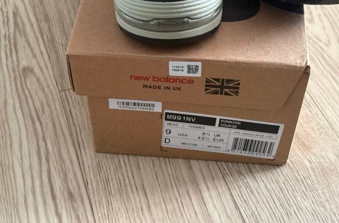 뉴발 991 네이비 270 거의 새거 상품이미지6