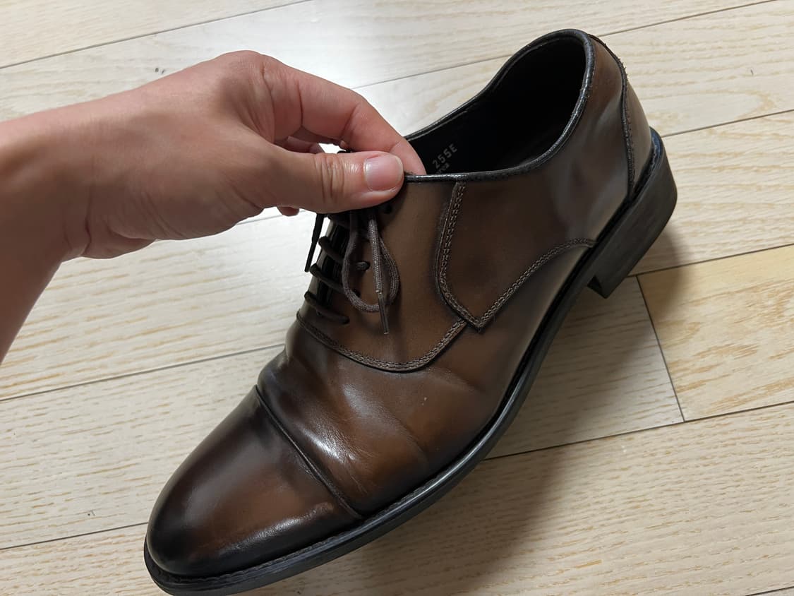 탠디 오버핏 스트레이트팁 남성 정장 구두 255mm 상품이미지9