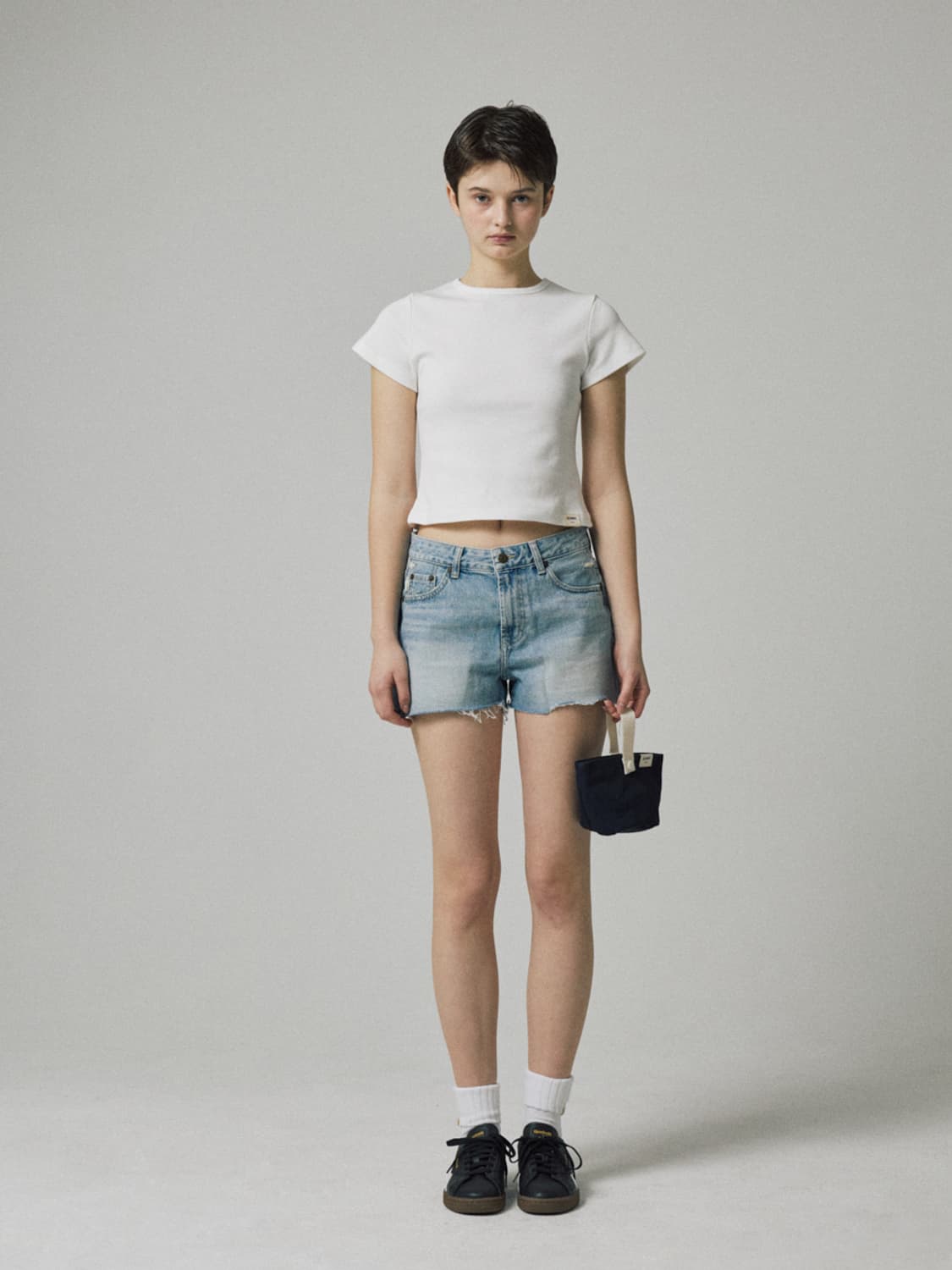 GLOWNY CLASSIC G baby tee  상품이미지2