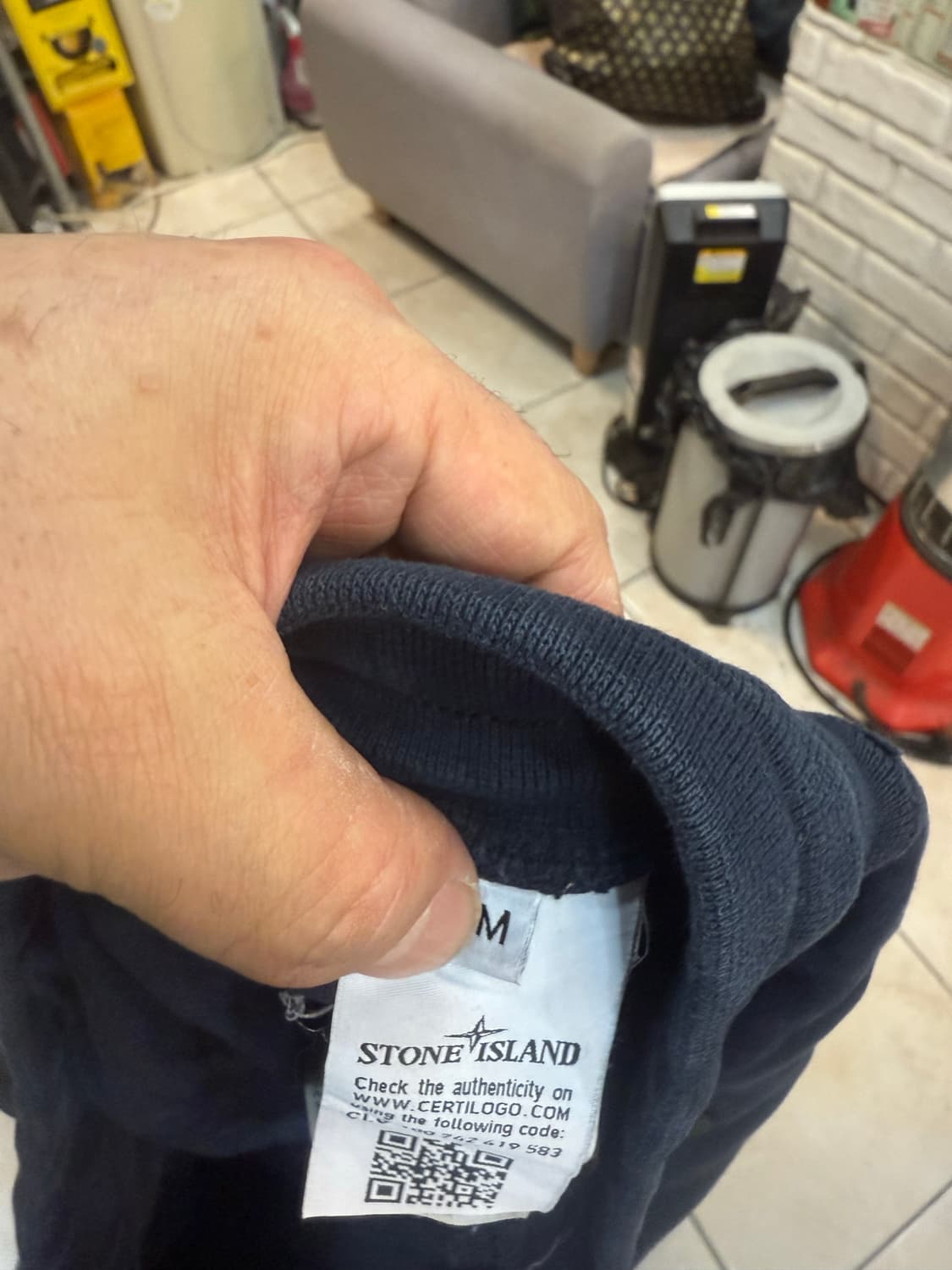 32 정품 스톤아일랜드 조거팬츠 팝니다 상품이미지4