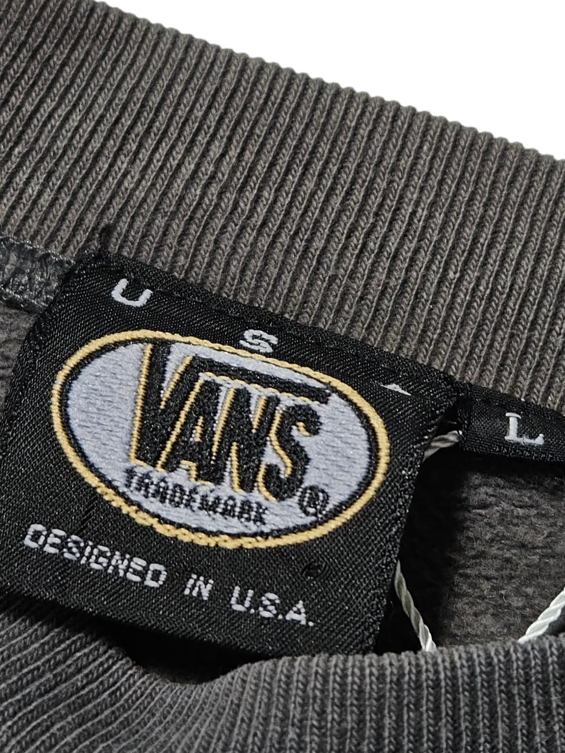 1990's 올드 반스 Old Vans 스웻셔츠 맨투맨 L 상품이미지5