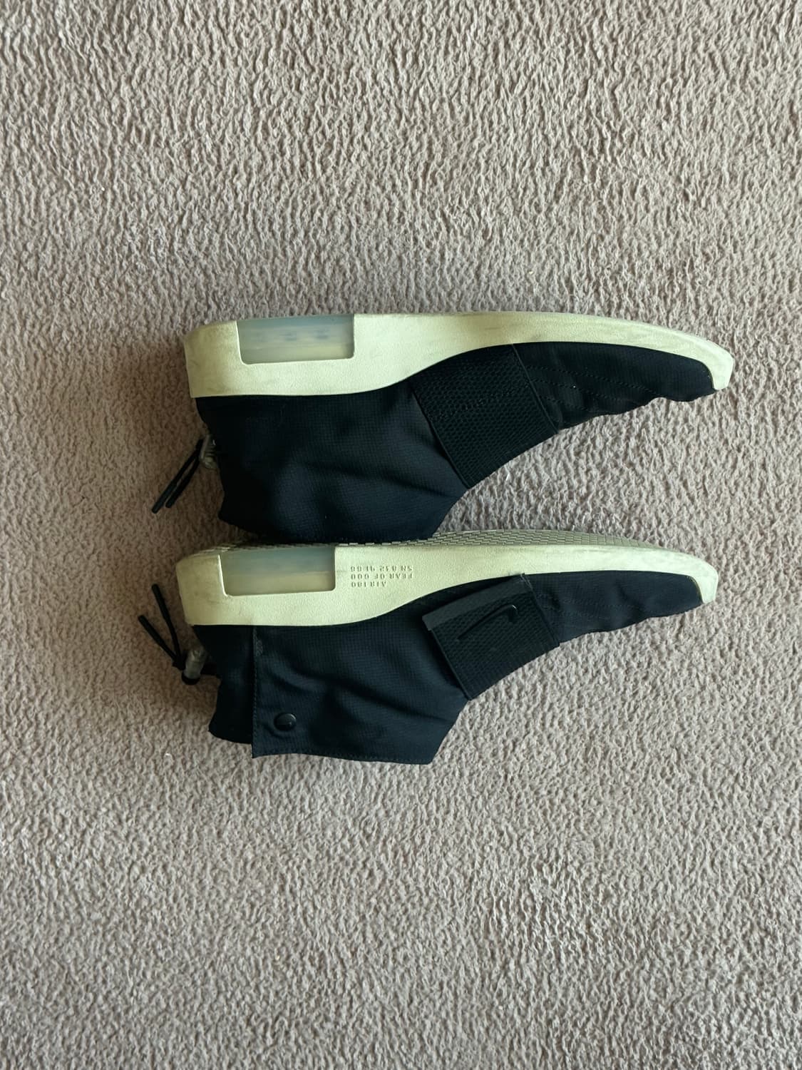 나이키x피어오브갓 모카신 블랙 290 상품이미지2