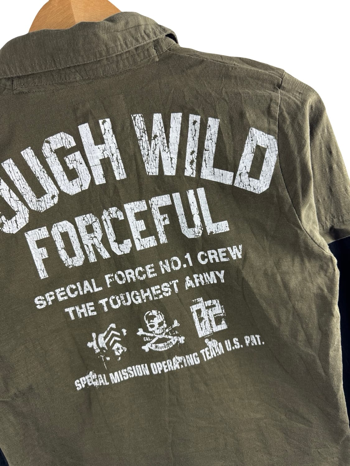 JPN 레이어드 밀리터리 롱슬리브2387 상품이미지5