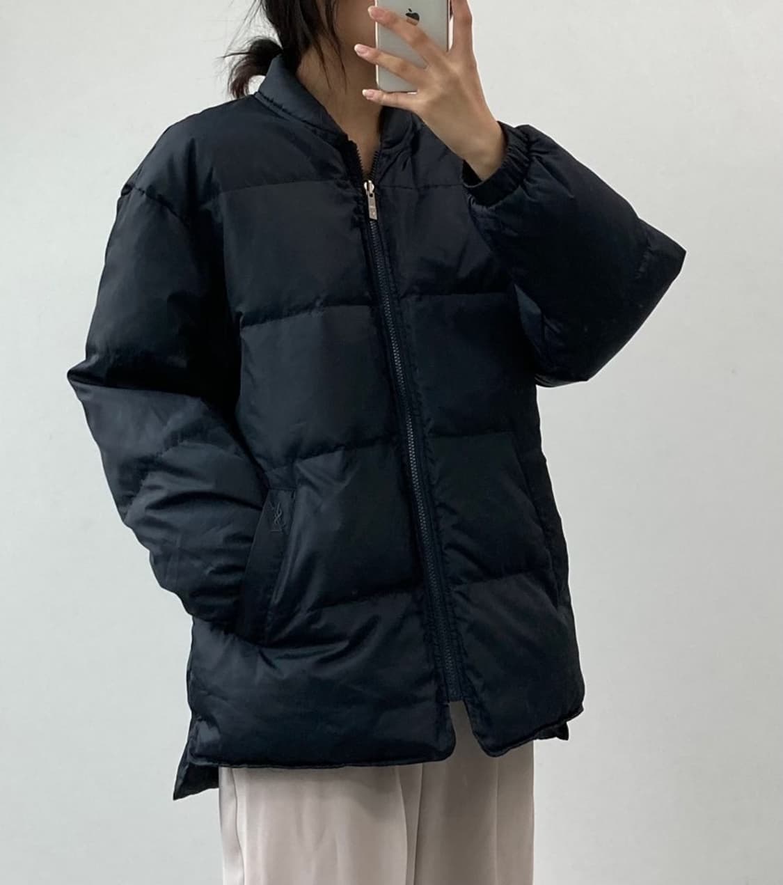 입생로랑 덕다운 패딩 상품이미지1