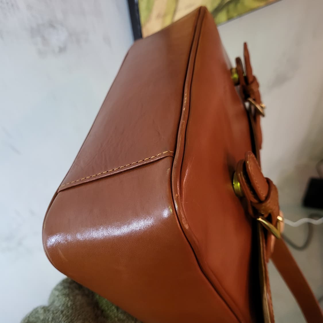 NICOLE 레더 크로스백 상품이미지8