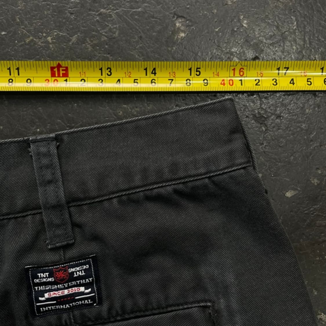 32 디스이즈네버댓 더블니 팬츠  상품이미지8