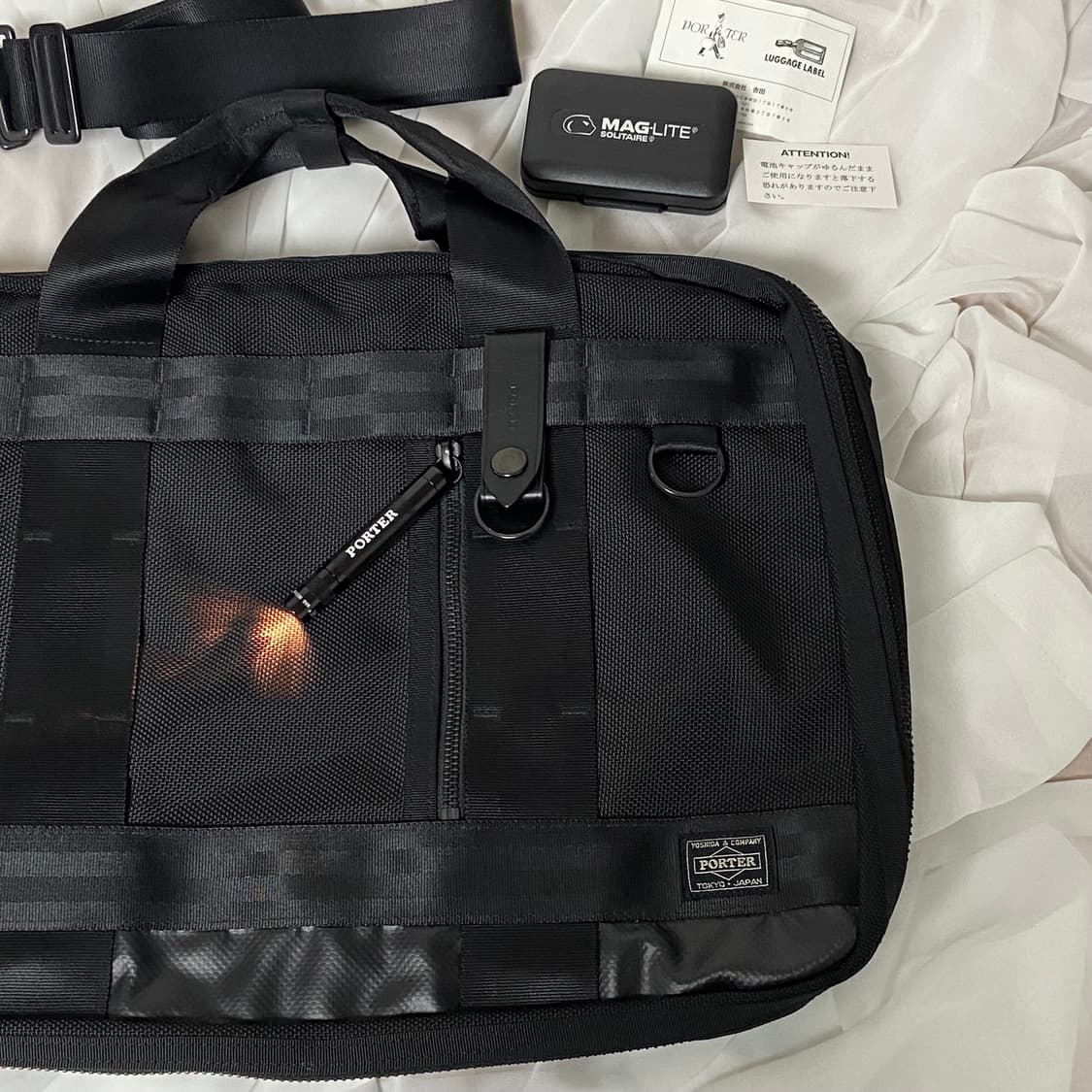미품)요시다포터 porter 히트 3way 브리프케이스 상품이미지2