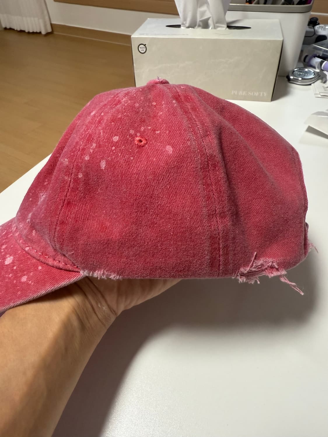 빈티지 마리오 캡 상품이미지4