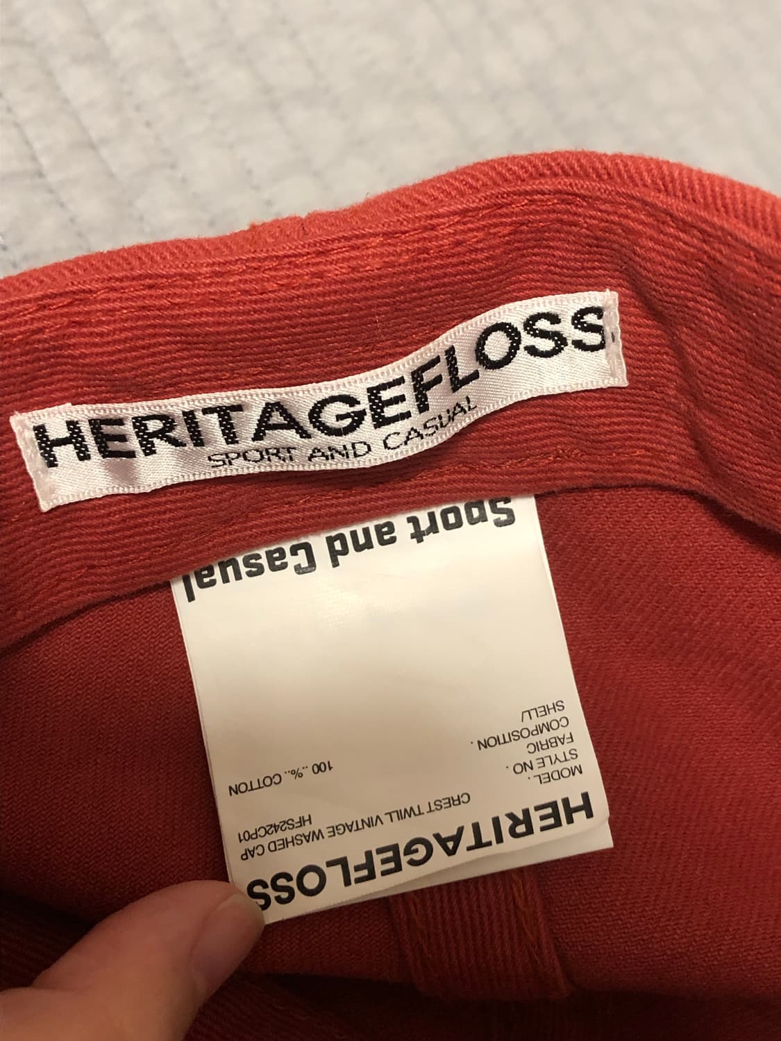 Heritagefloss 모자 상품이미지3