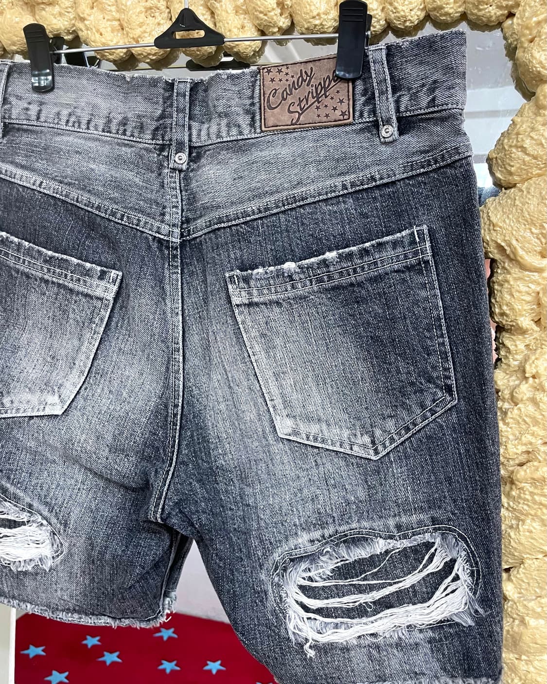 Unicorn heart damage denim shorts  상품이미지6