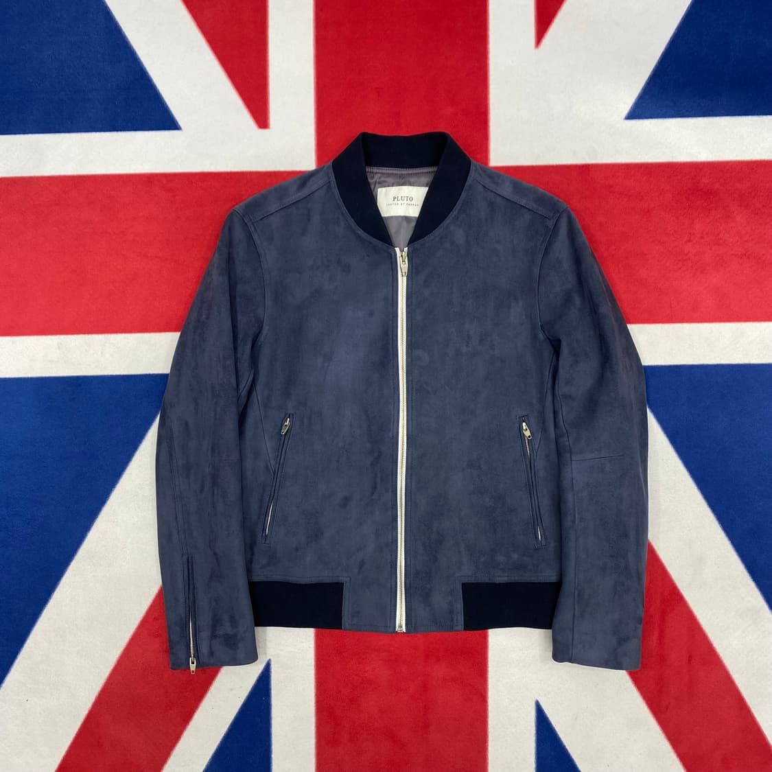 빈티지 스웨이드 자켓 48 실측 M 상품이미지1