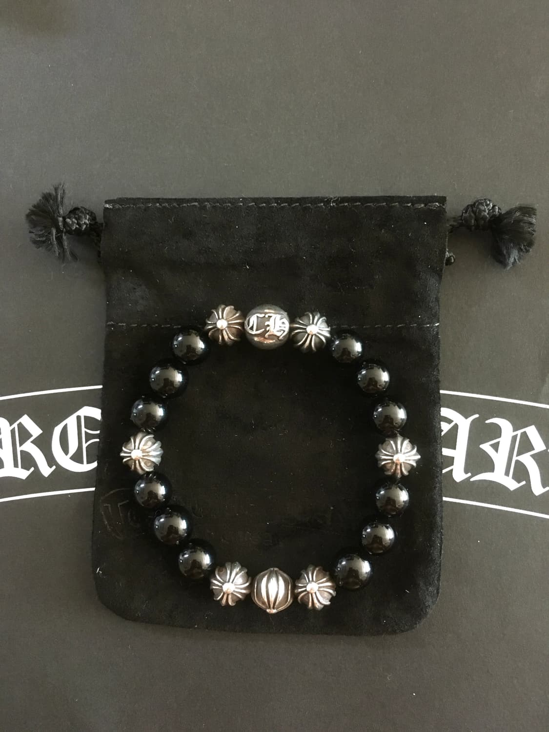 크롬하츠 10mm 8볼 비즈 팔찌 상품이미지1