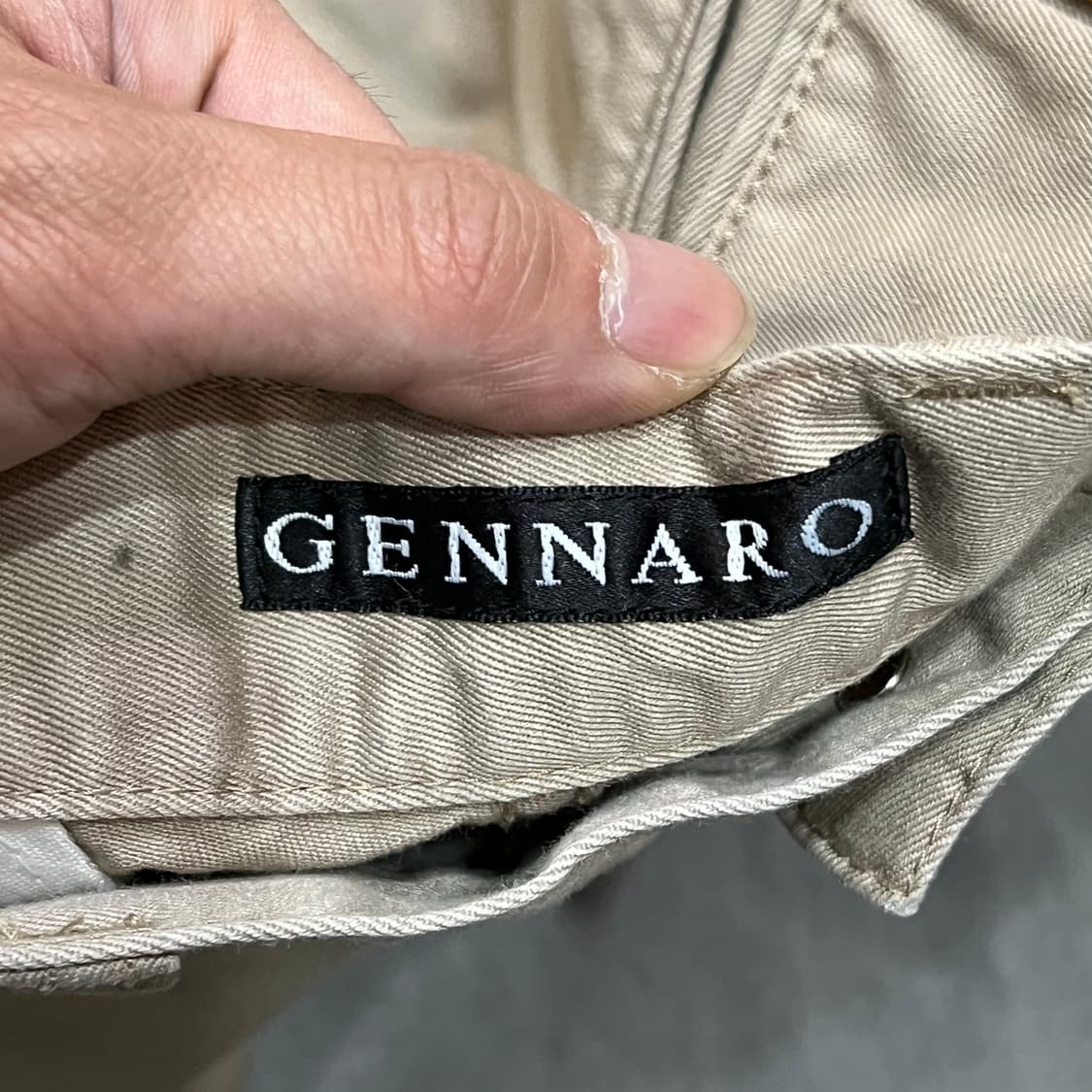  gennaro 커브드 팬츠 y16445 상품이미지7