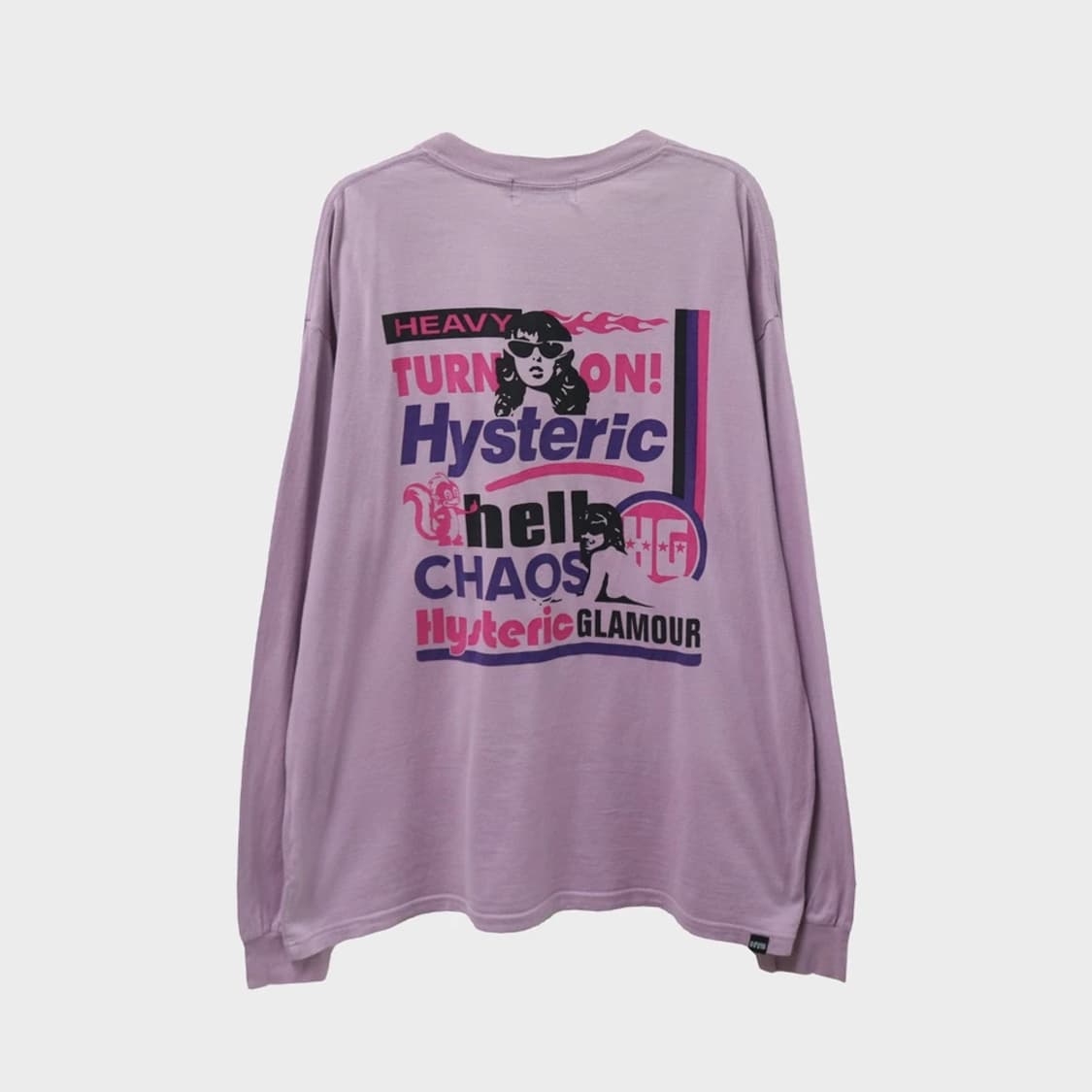 히스테릭 글래머 긴팔 티셔츠 67107 상품이미지1