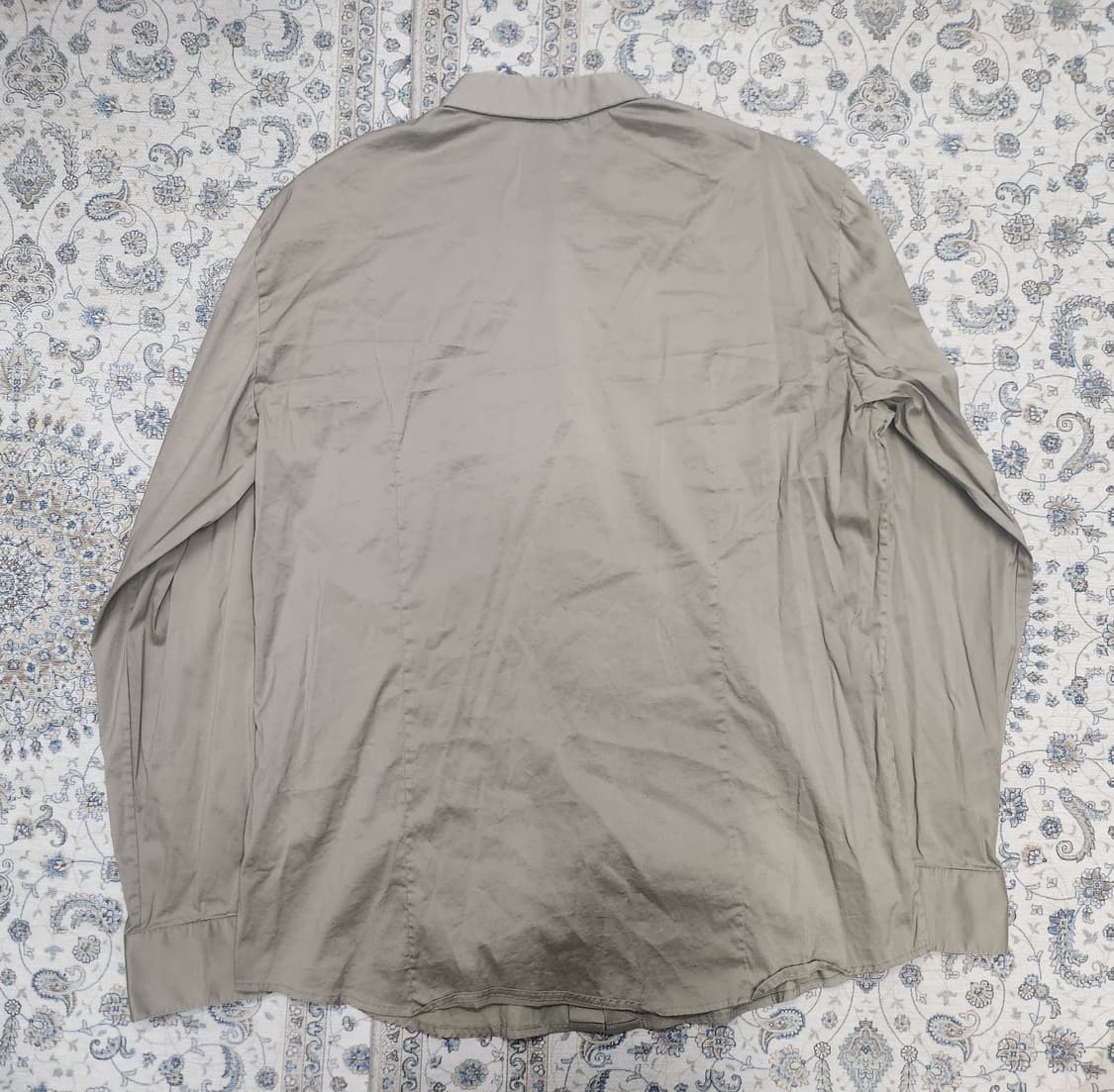 솔리드옴므 카키 셔츠 52사이즈 (105) 상품이미지2