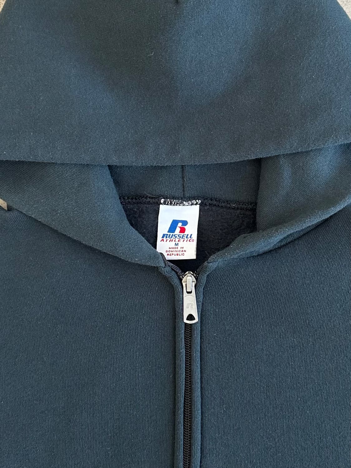 00s 빈티지 러셀 후드집업 그린 M 상품이미지6