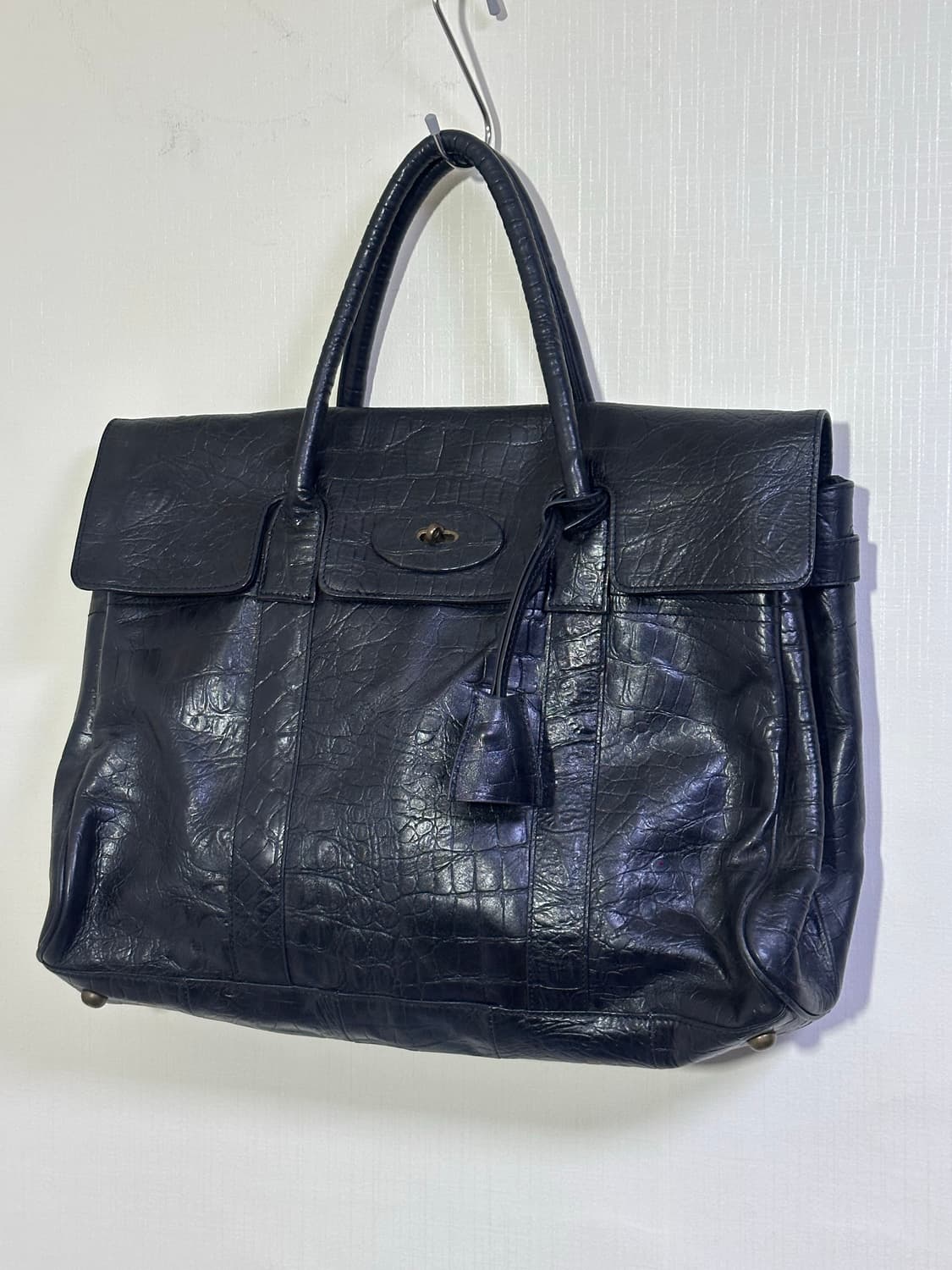 빈티지 소가죽 빅 토트백 남여공용 상태 최상 상품이미지6