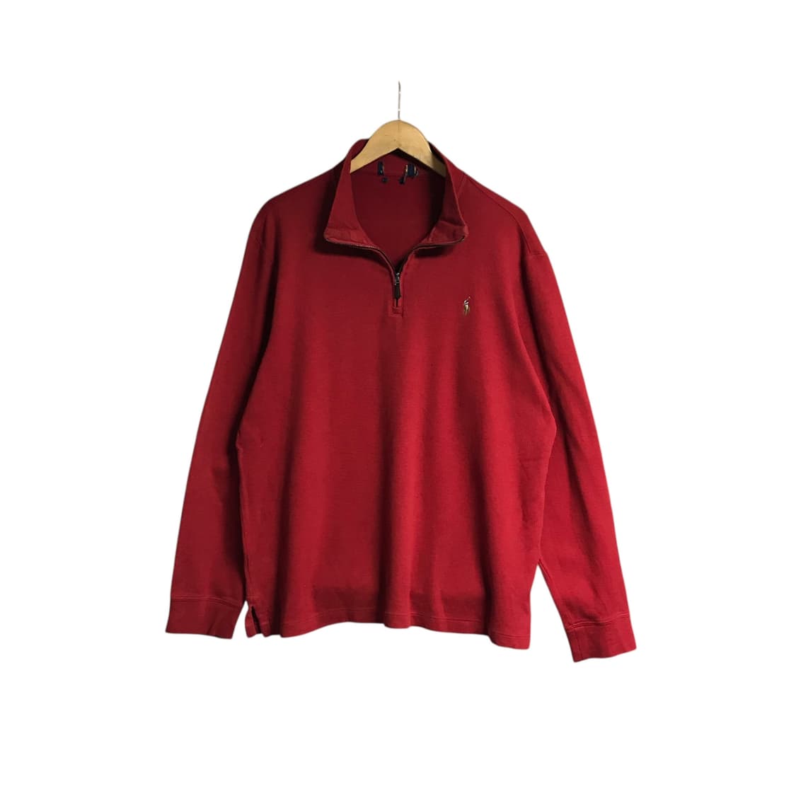 폴로 랄프로렌 정품 면코튼 반집업 상품이미지2