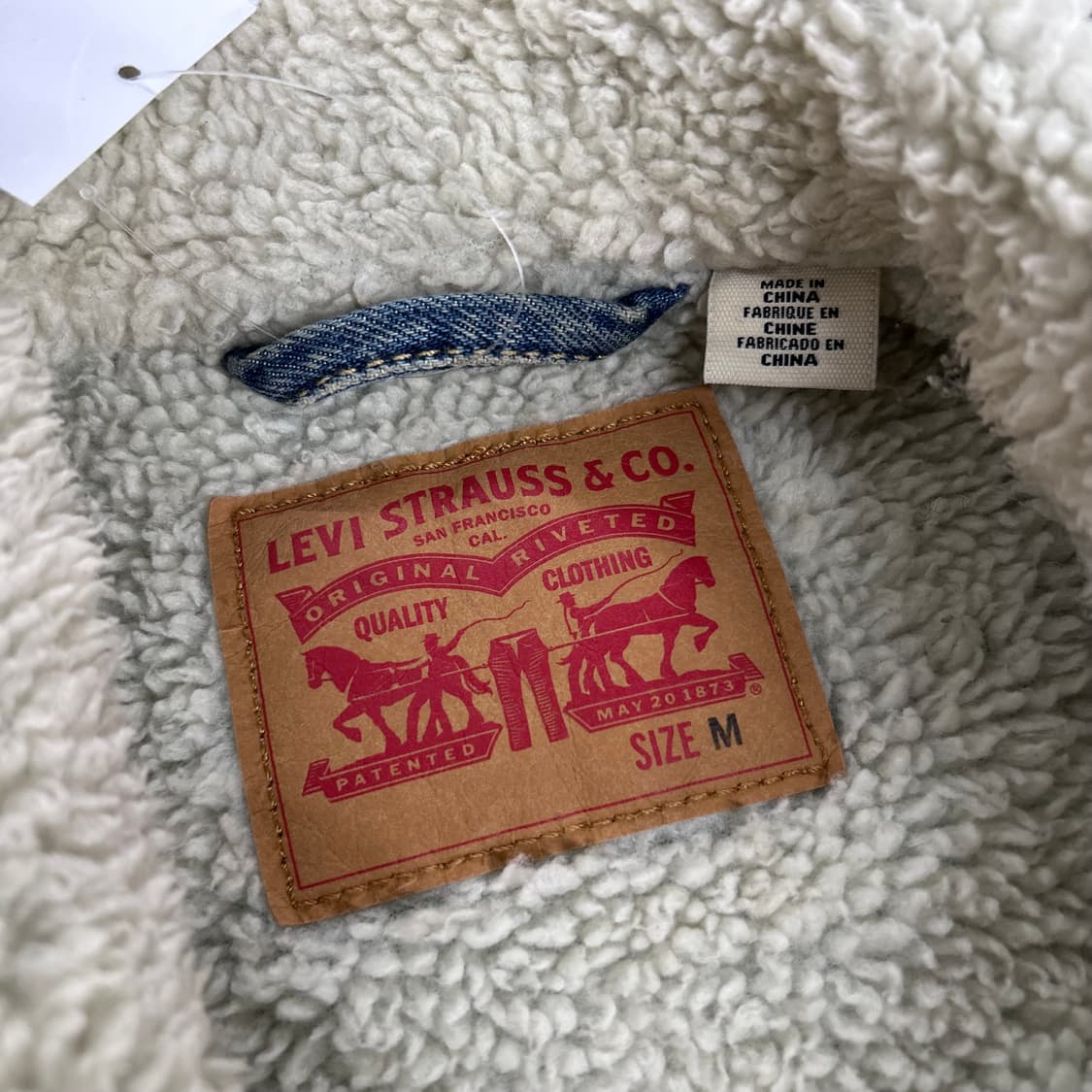 Levis Sherpa Denim Jacket 상품이미지10