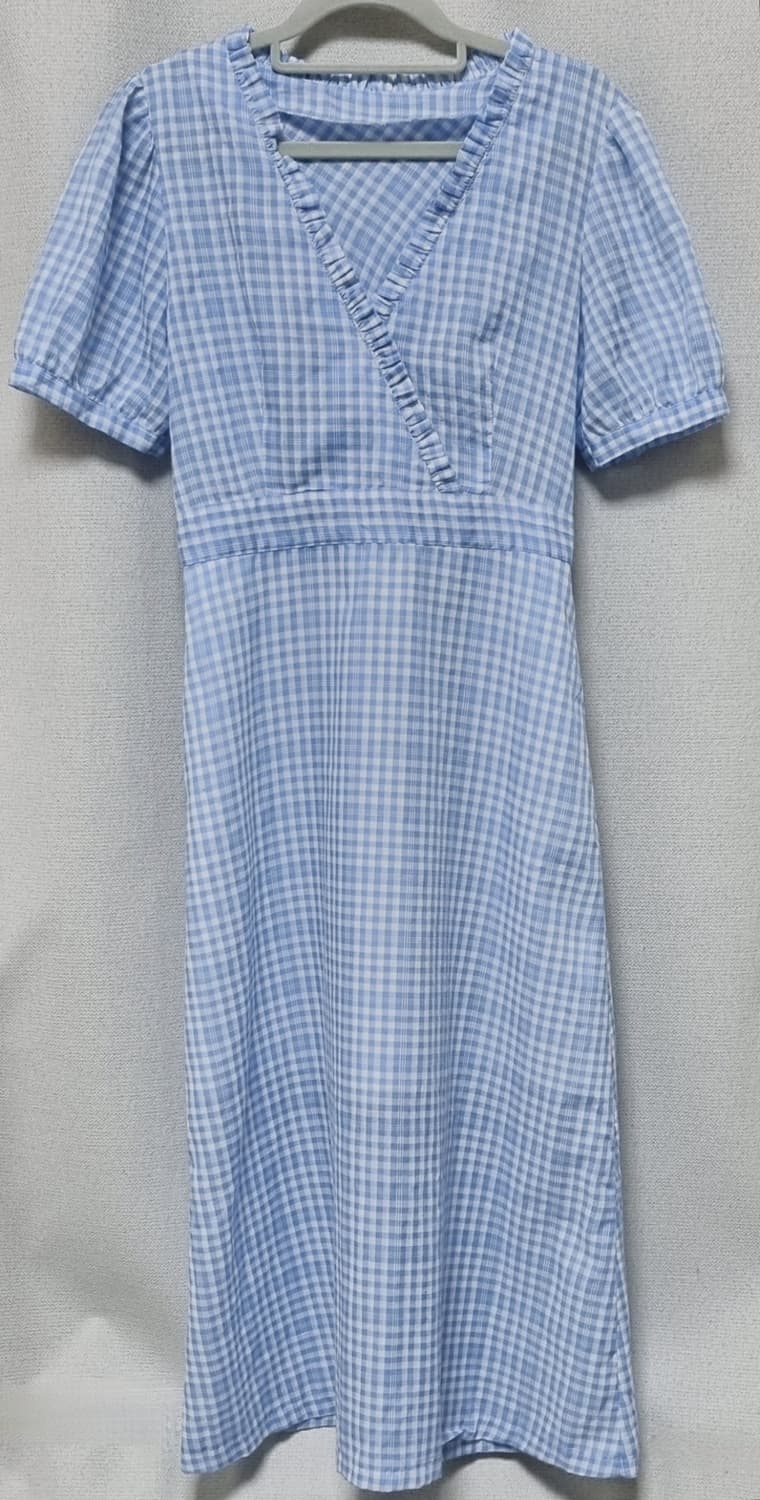 뒷리본 트임 롱 원피스 상품이미지2