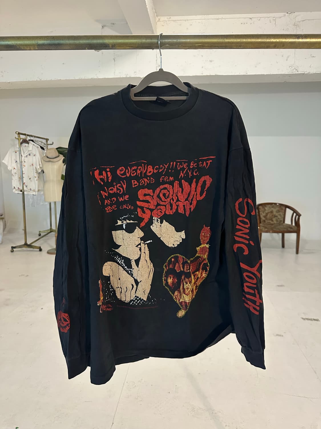 빈티지 락티 밴드티  상품이미지1